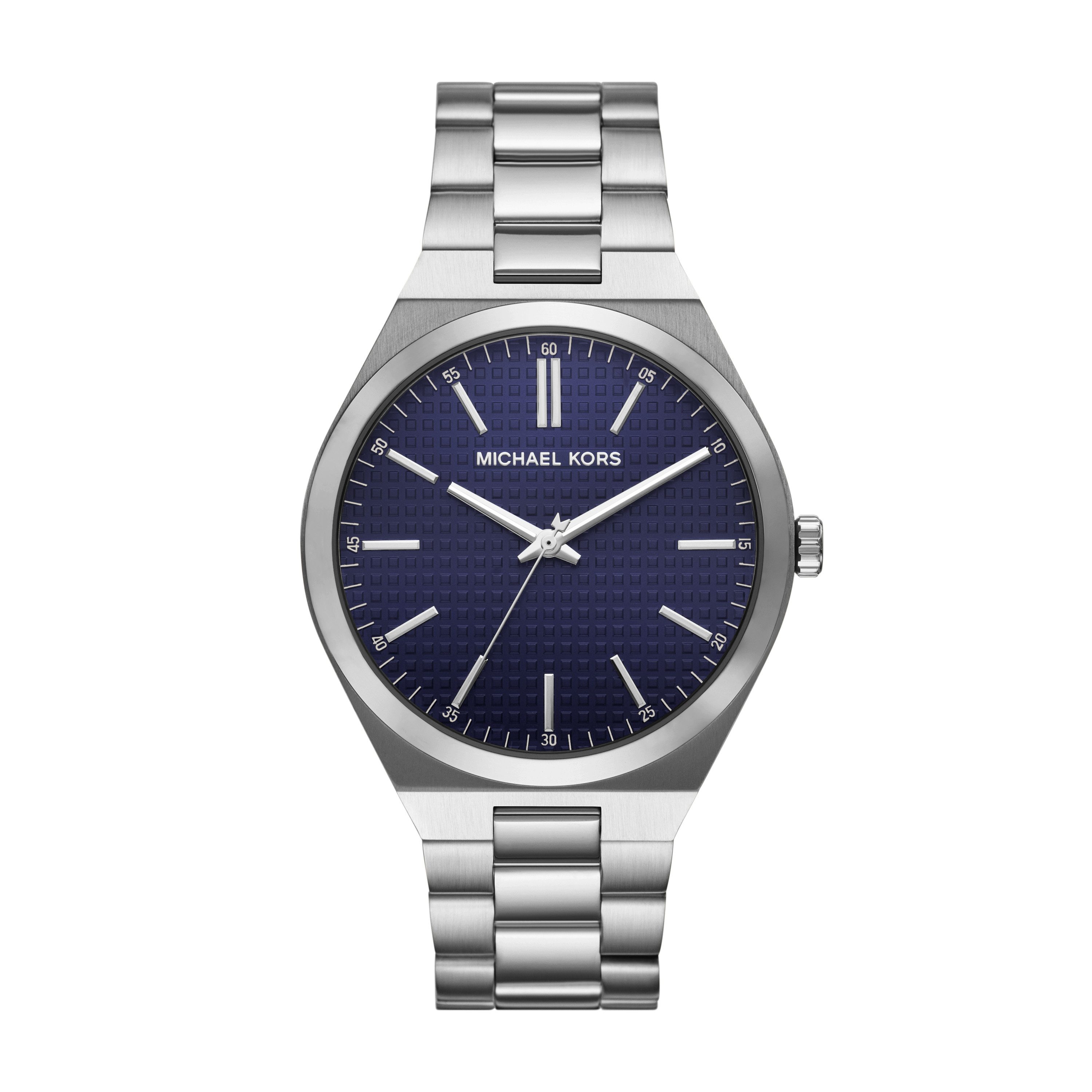 MICHAEL KORS Quarzuhr LENNOX MK9227, Armbanduhr, Herrenuhr, Edelstahlarmband, analog