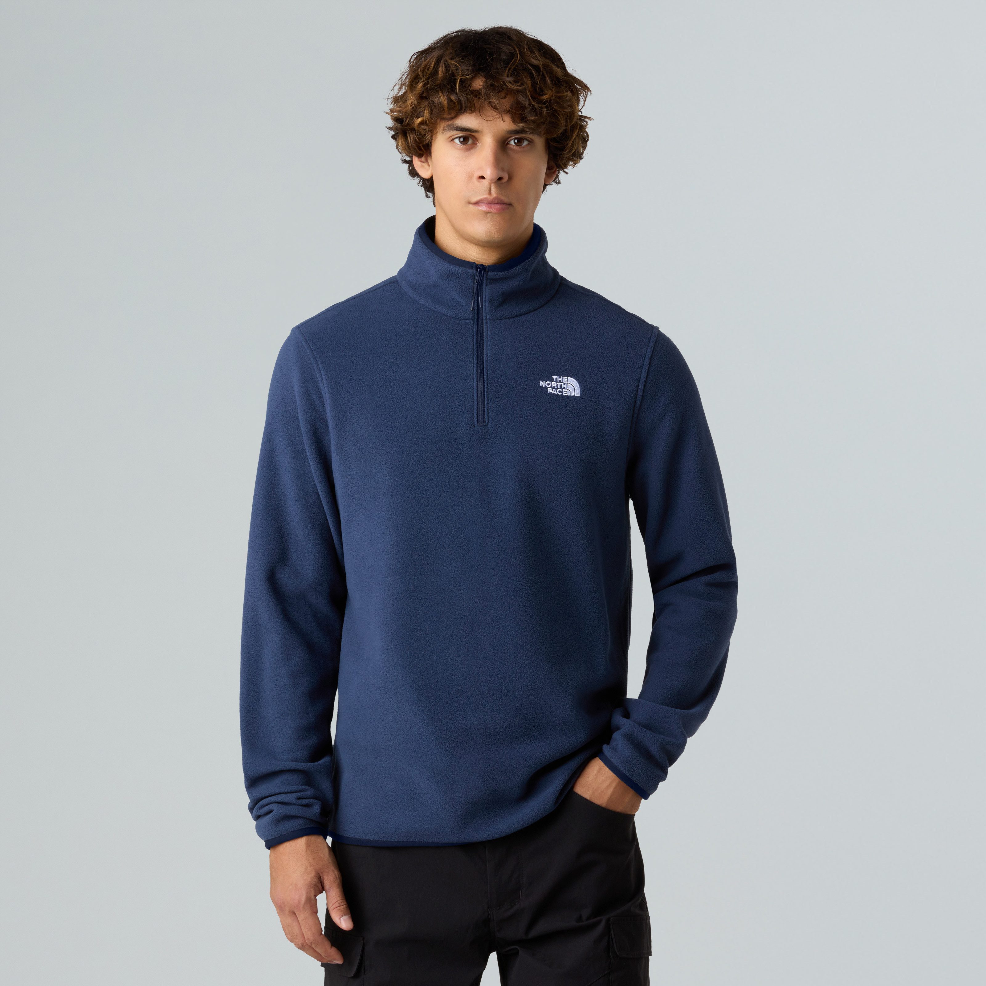 The North Face Fleecepullover M GLACIER FLEECE 1/4 ZIP JACKET (1-tlg) günstig online kaufen