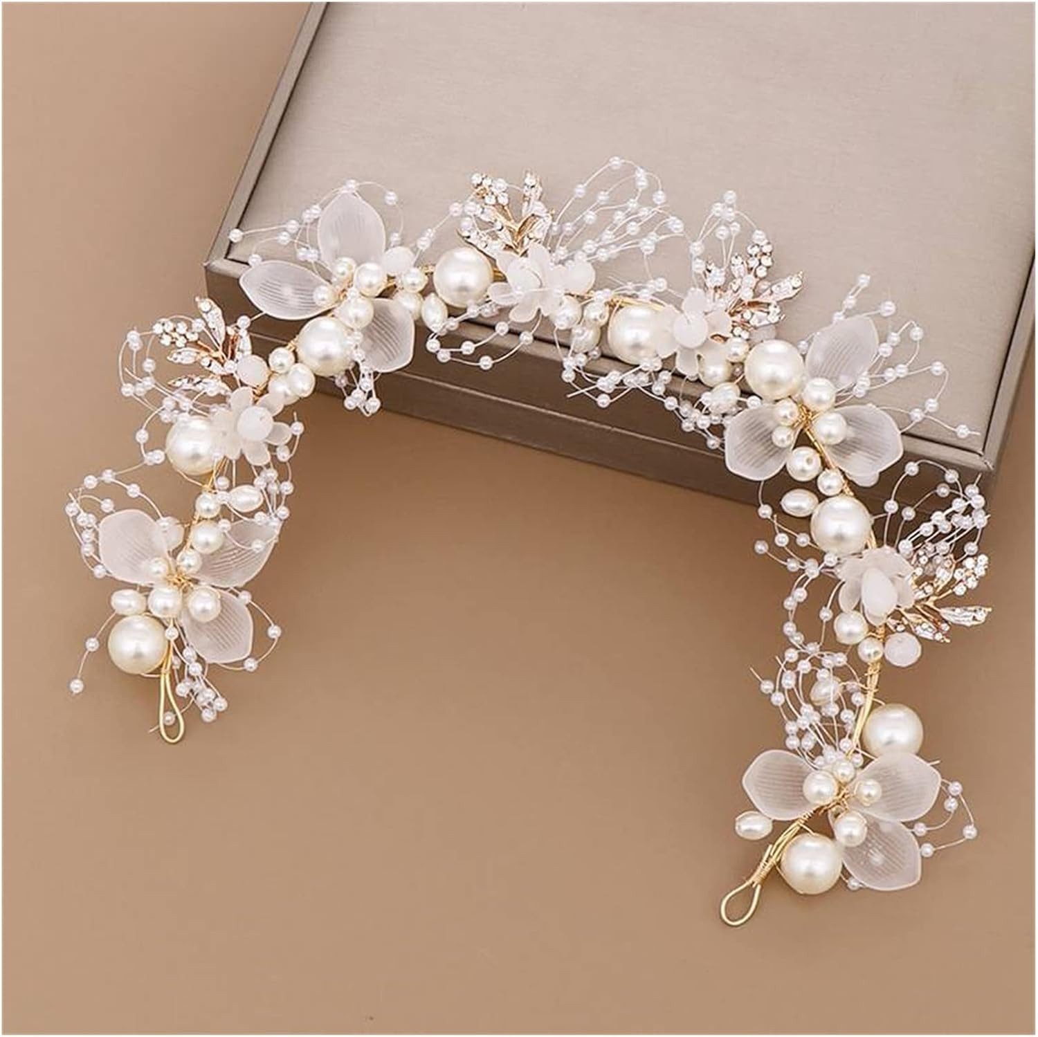 MOPUEA Haarspange Brautblumen-Haarbänder, Braut-Haarschmuck, 1-tlg.