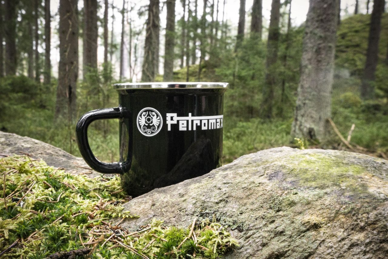Petromax Camping-Gasgrill Petromax Becher Emaille schwarz