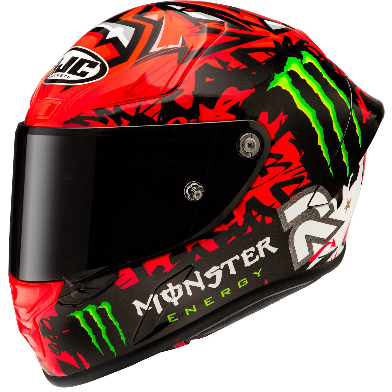 HJC Motorradhelm HJC RPHA 1 Quartararo Replica II MC1 Integralhelm (1er Set)