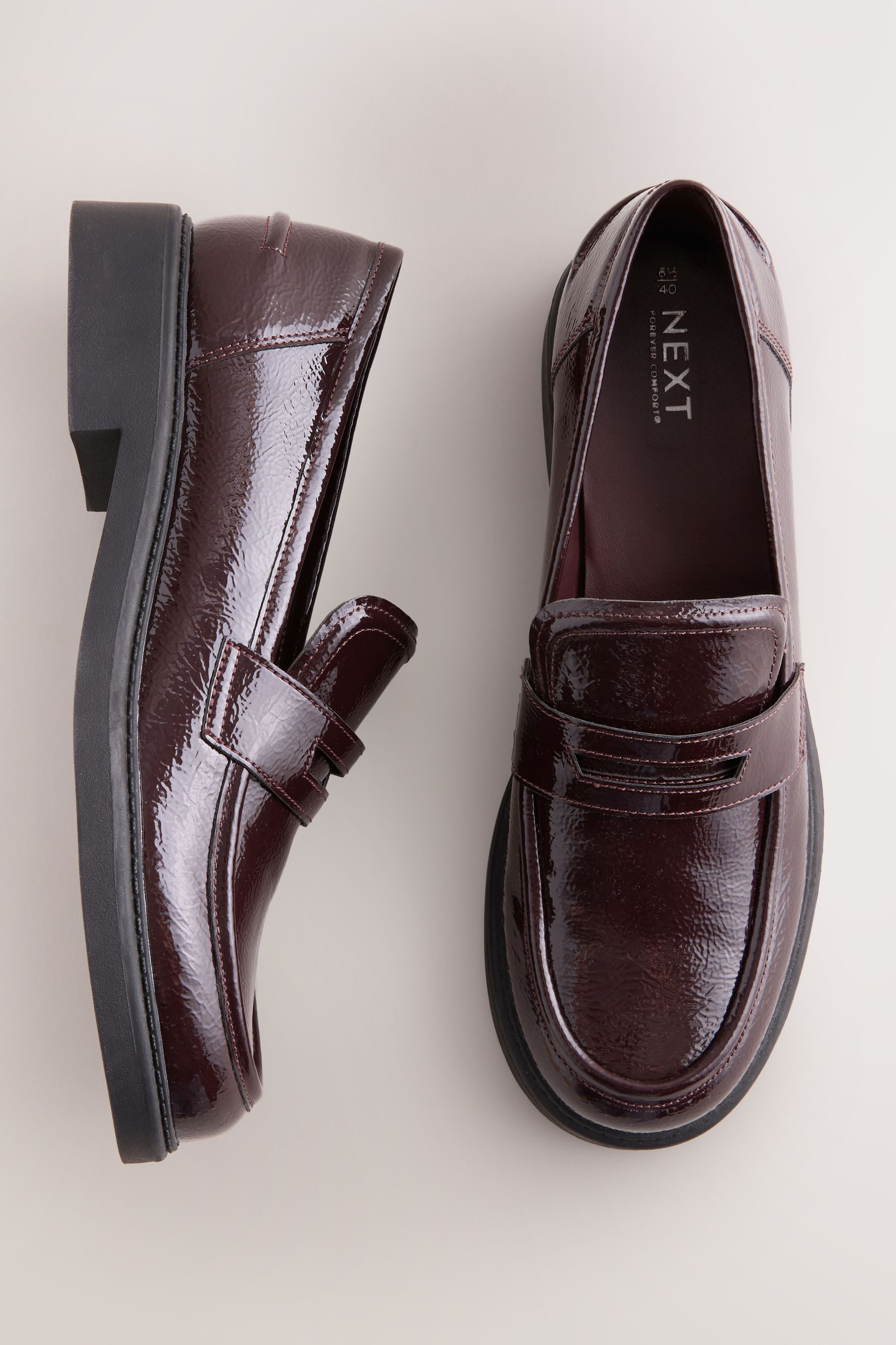 Next Forever Comfort® klobige Plateau-Loafer Loafer günstig online kaufen
