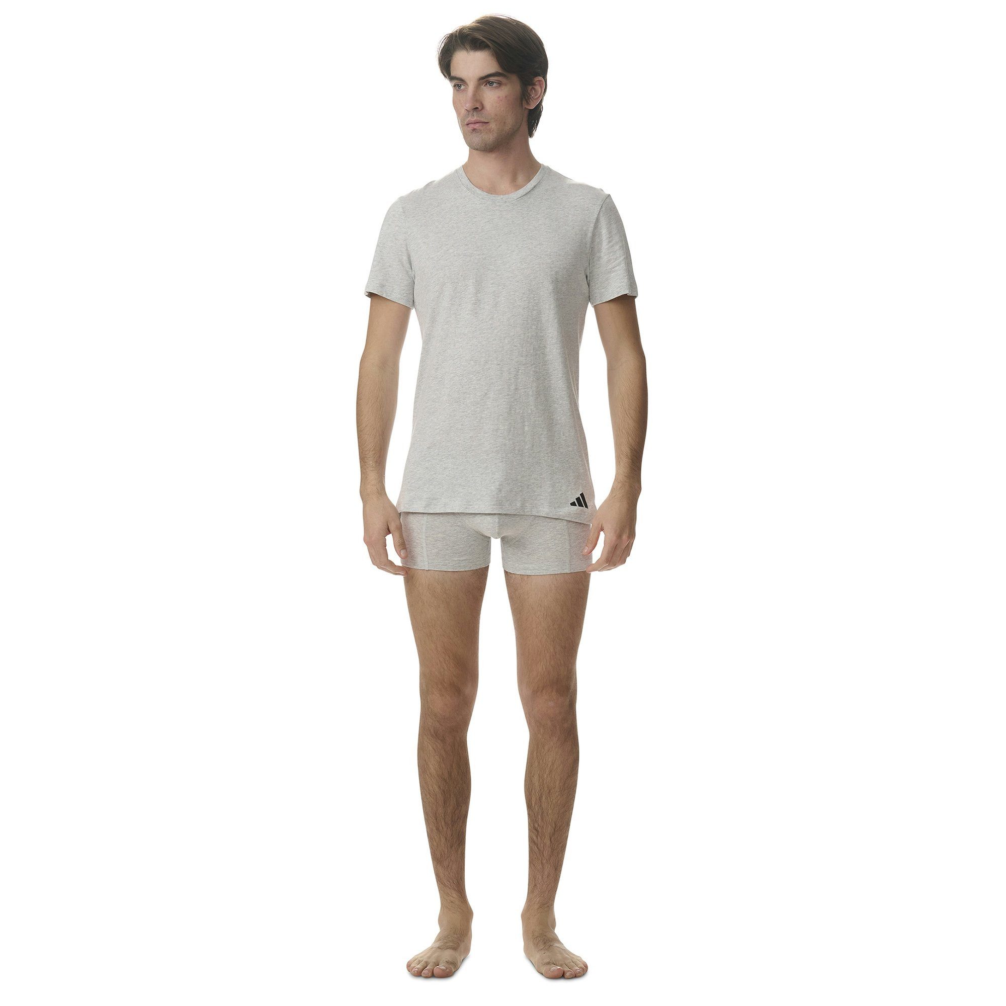 adidas Sportswear T-Shirt Herren T-Shirt 6er Pack Baumwolle (Packung, 6er Pack)