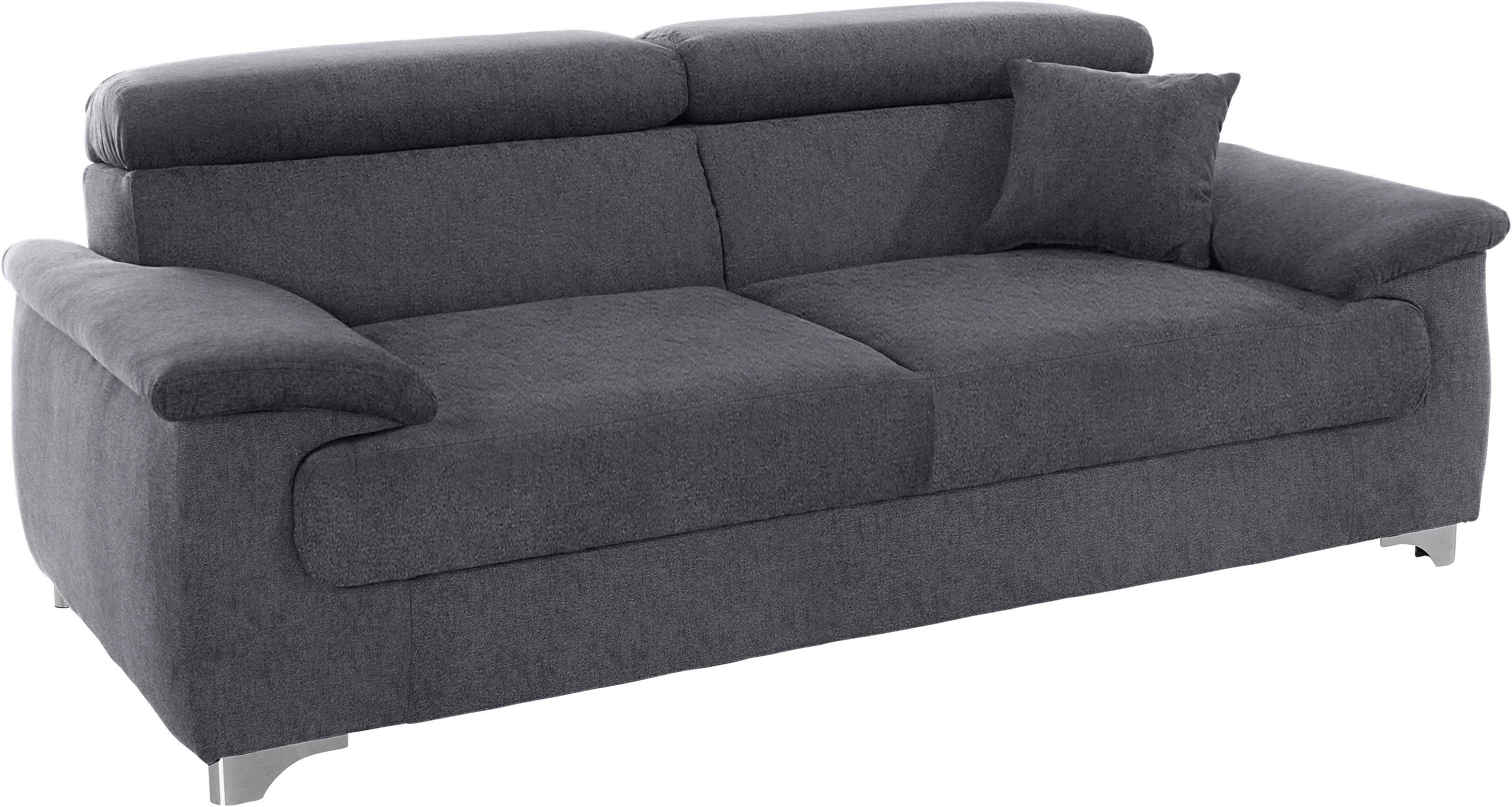 DOMO collection 2,5-Sitzer "Mira inklusive Kopfteilverstellung für mehr Woh günstig online kaufen