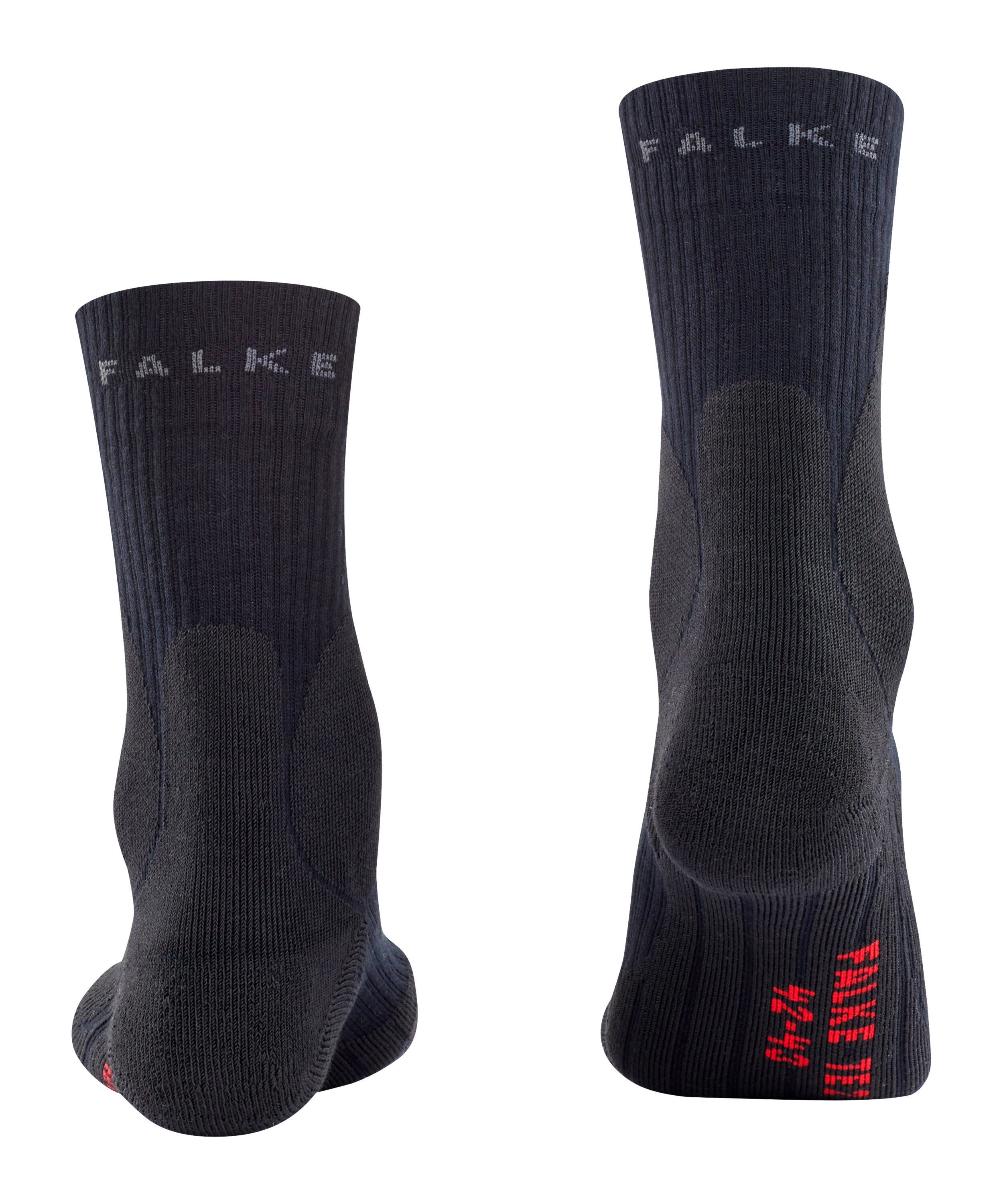 Socken Tennissocken (3000) Stabilisierende Hartplätze (1-Paar) für TE2 FALKE black
