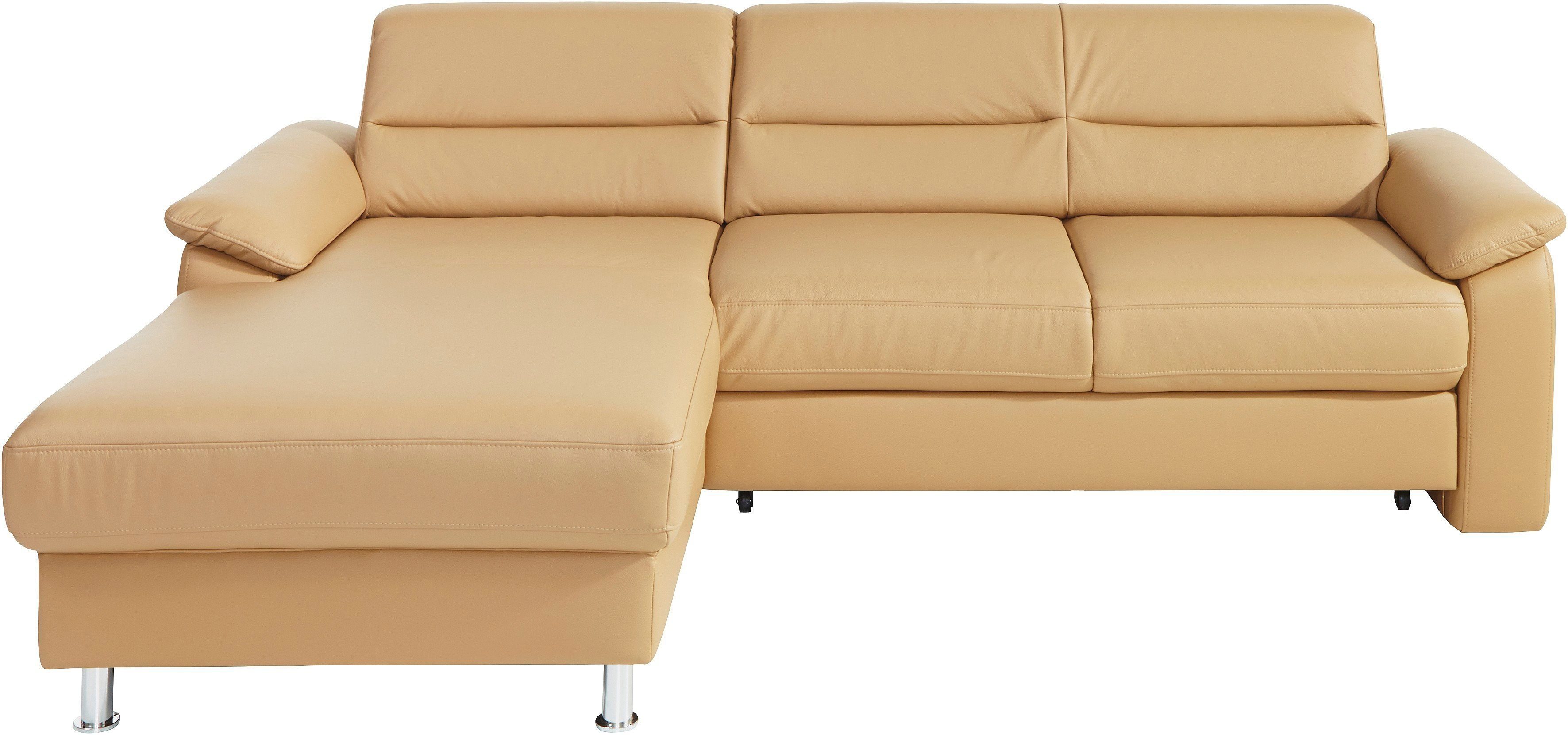 sit&more Ecksofa Ascara L-Form, inklusive Boxspring/Federkern-Polsterung, günstig online kaufen
