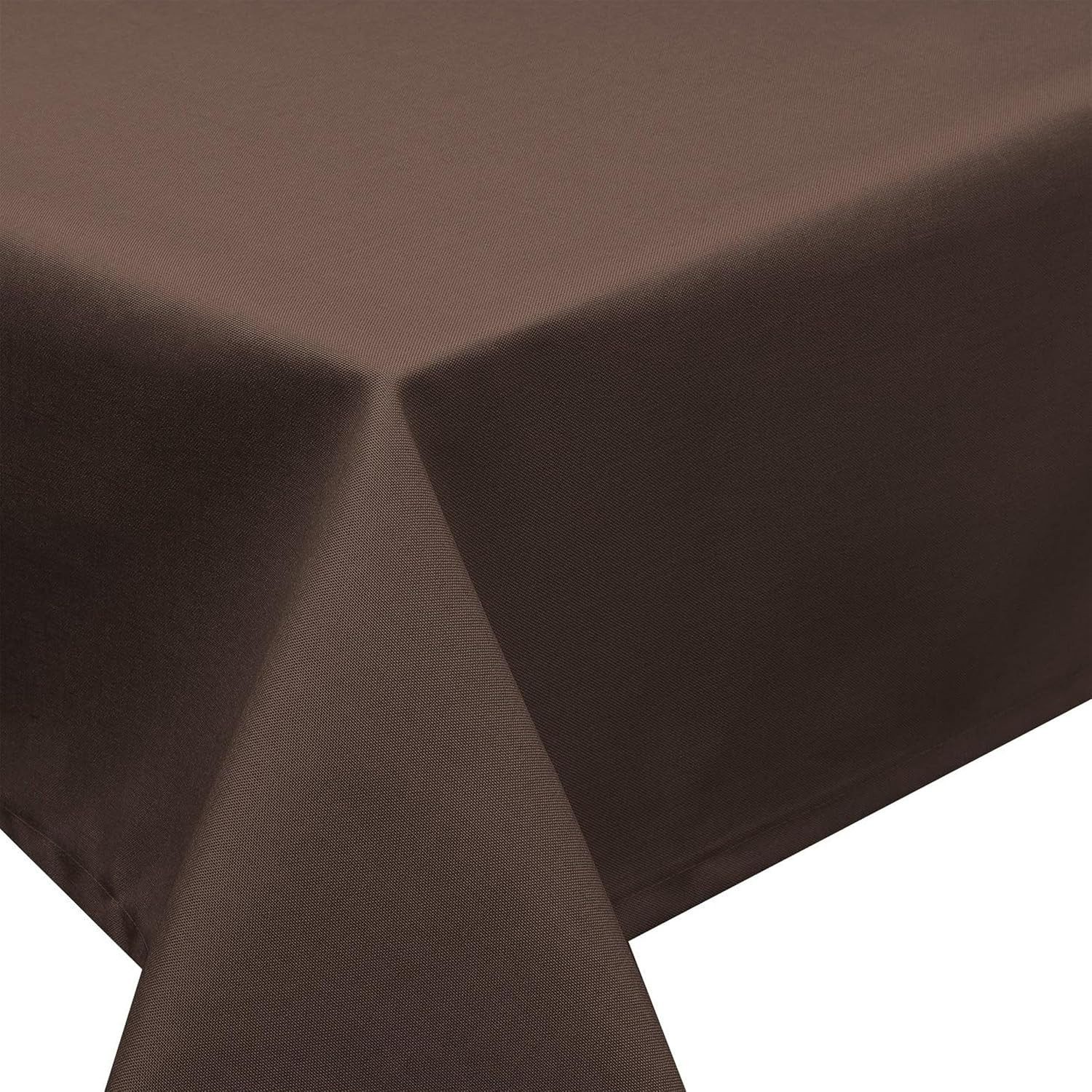 Stoffschmiede Tischdecke mit Leinen-Optik, Wasserabweisend