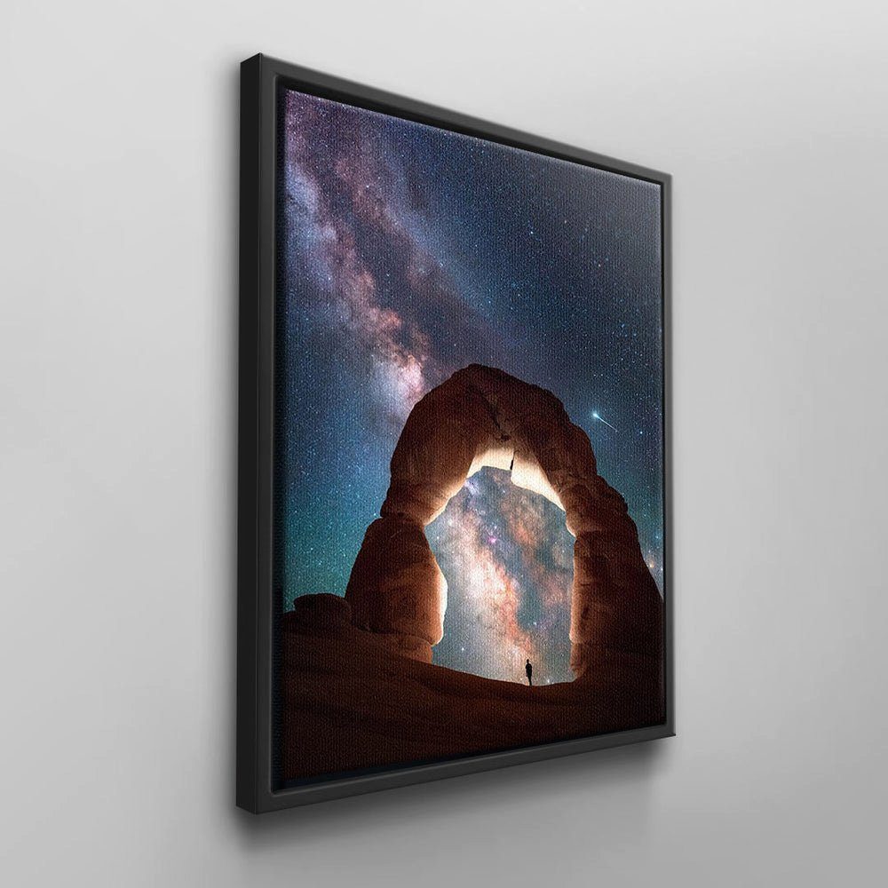 schwarzer Moderne Leinwandbild, CANVAS DOTCOMCANVAS® DOTCOM von Wandbilder Rahmen