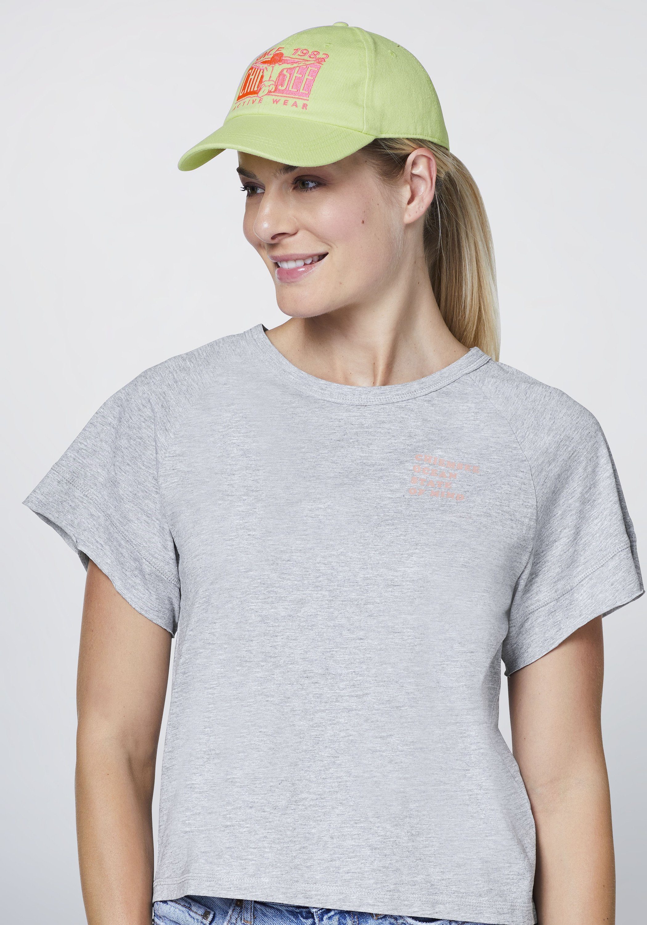 Chiemsee Snapback Cap Cap mit Jumper-Stitching 1