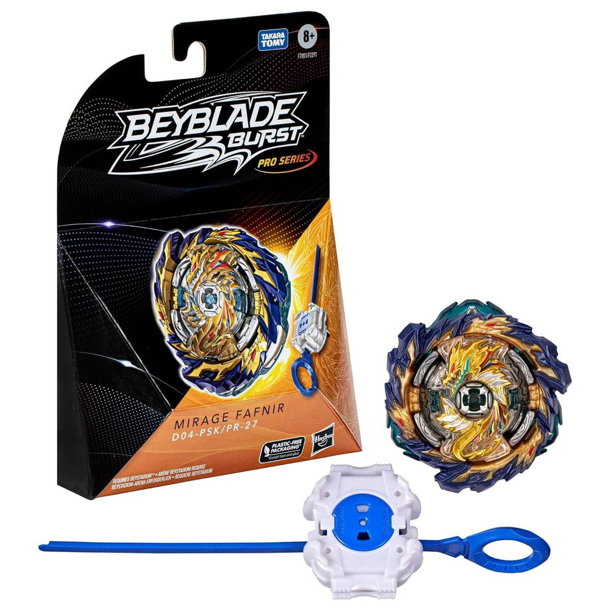 Spielfigur Hasbro F7801 - Beyblade Burst - Pro Series - Mirage Fafnir D04-PSK PR-