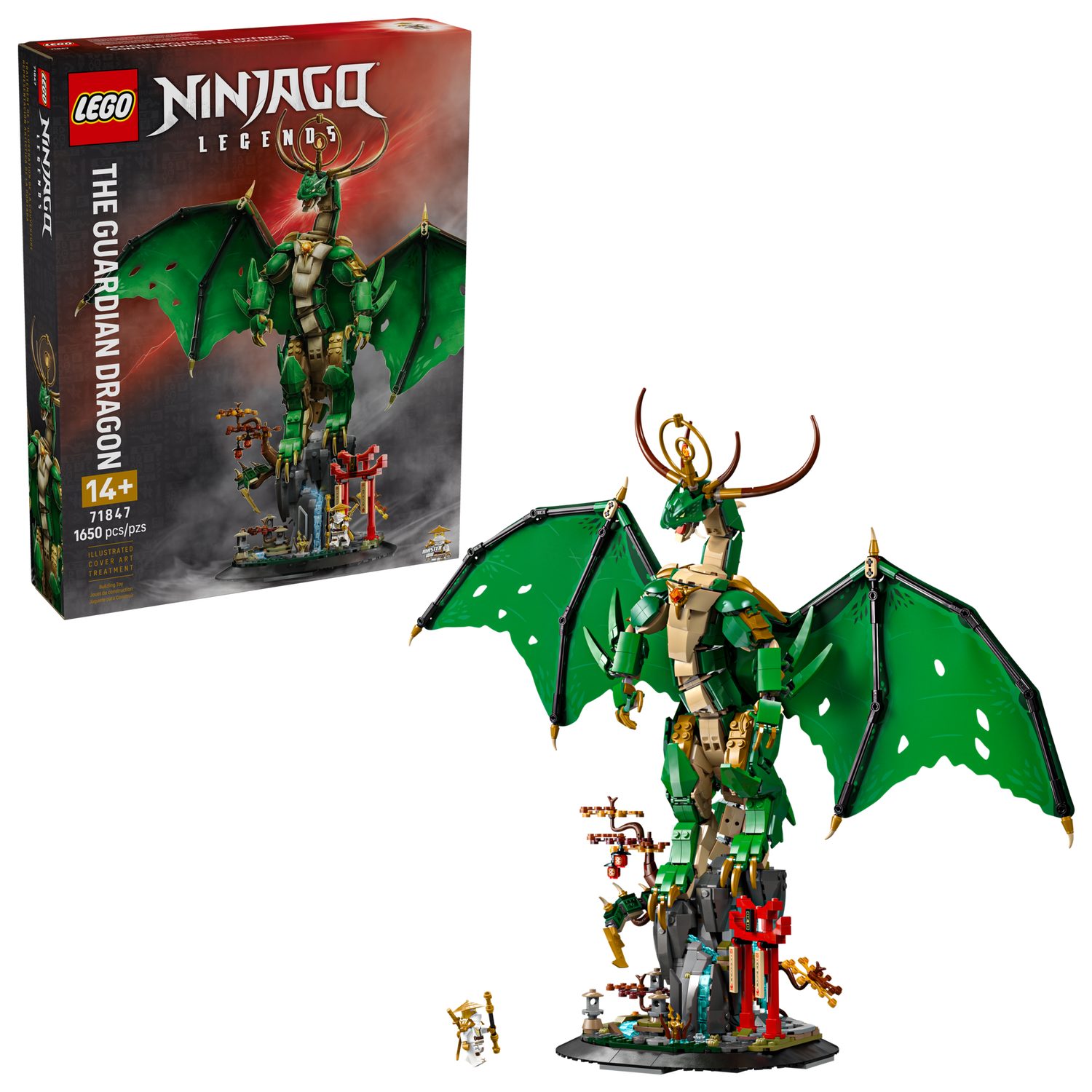 LEGO® NINJAGO 71847 Der Wächterdrache Spielbausteine, günstig online kaufen