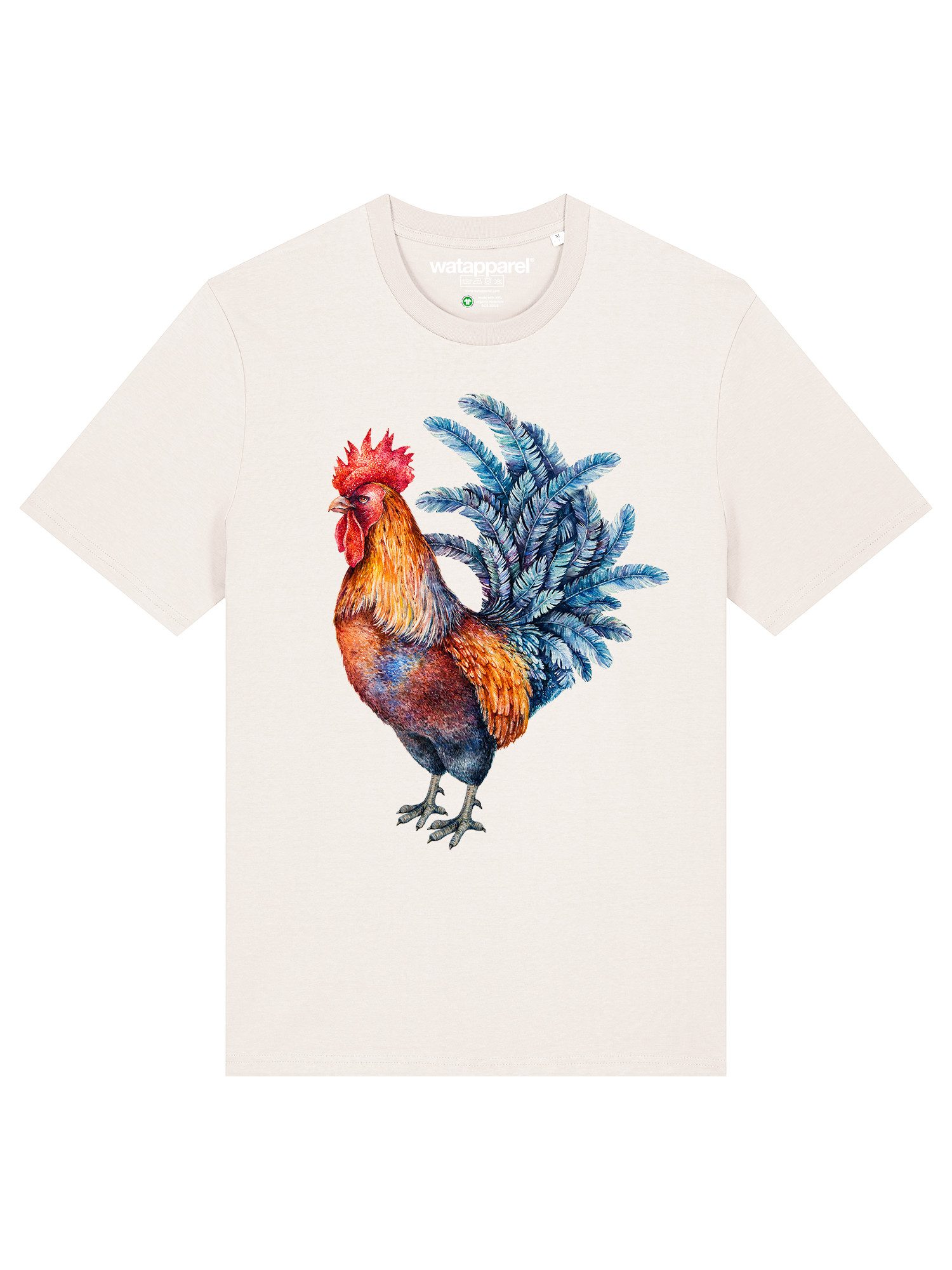 wat? Apparel T-Shirt Grimmiger Gockel