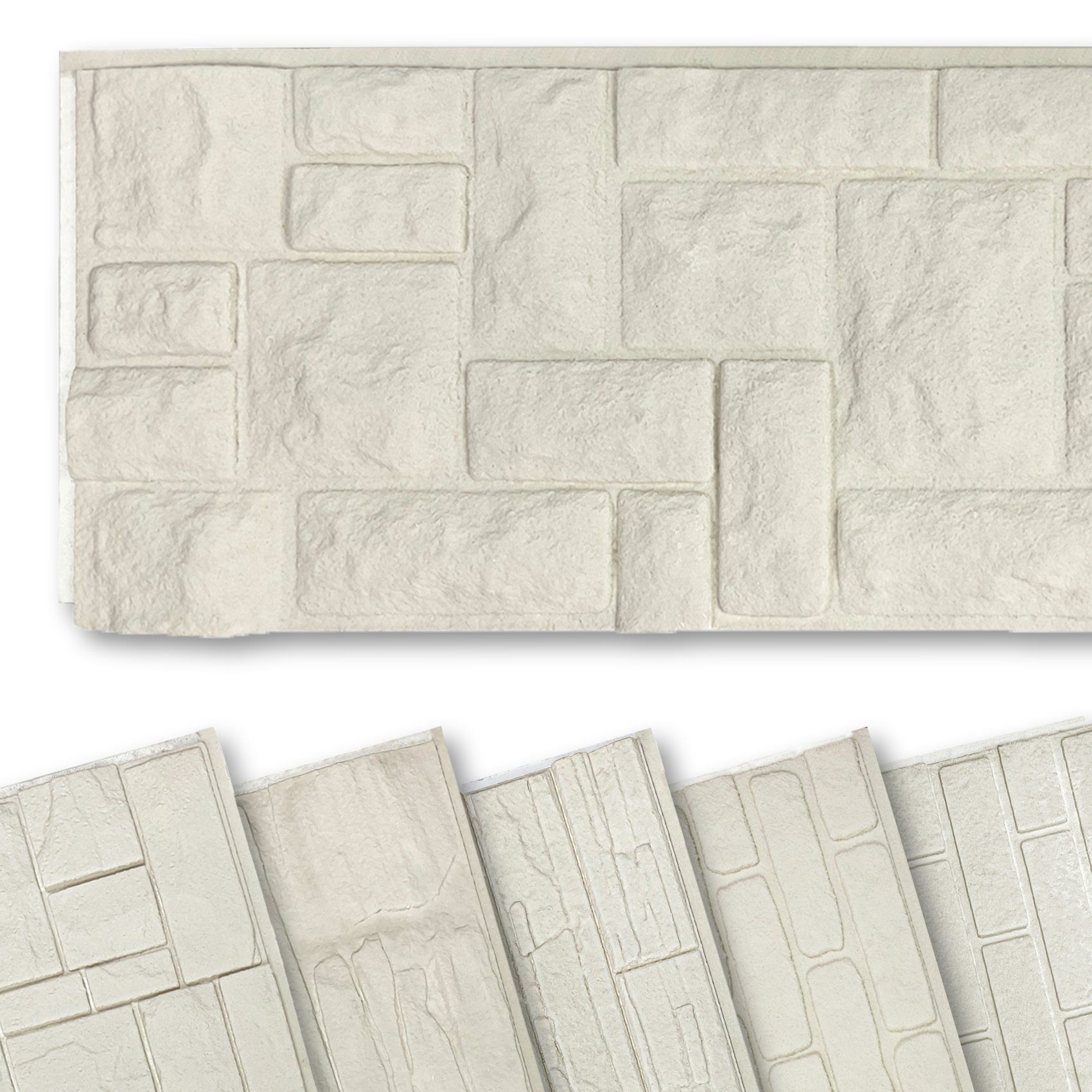 Hexim Wanddekoobjekt FP206 (Fassadenpaneele Steinoptik EPS Styropor - 121x5 günstig online kaufen