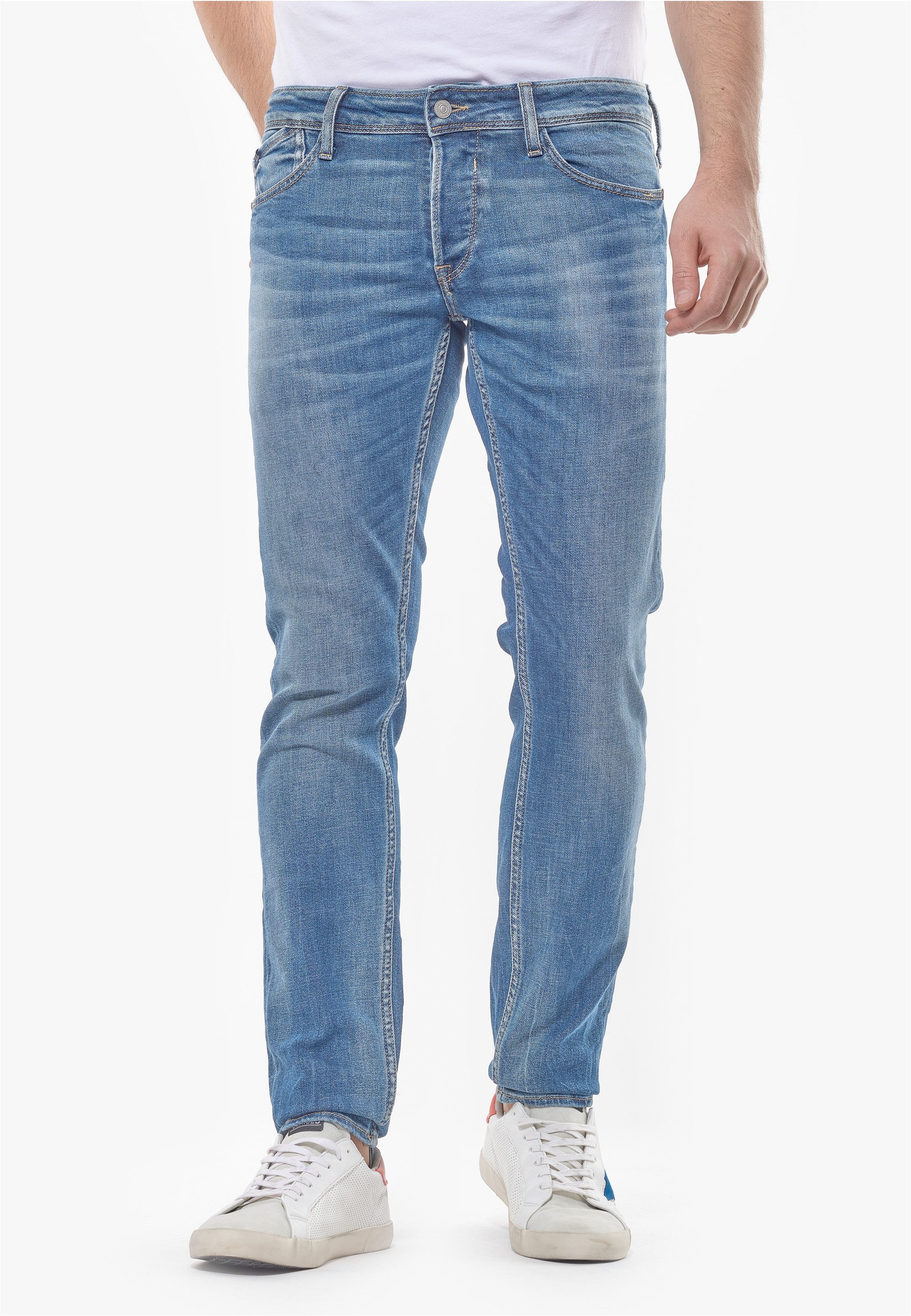 Le Temps Des Cerises Bequeme Jeans im lässigen Washed-Look