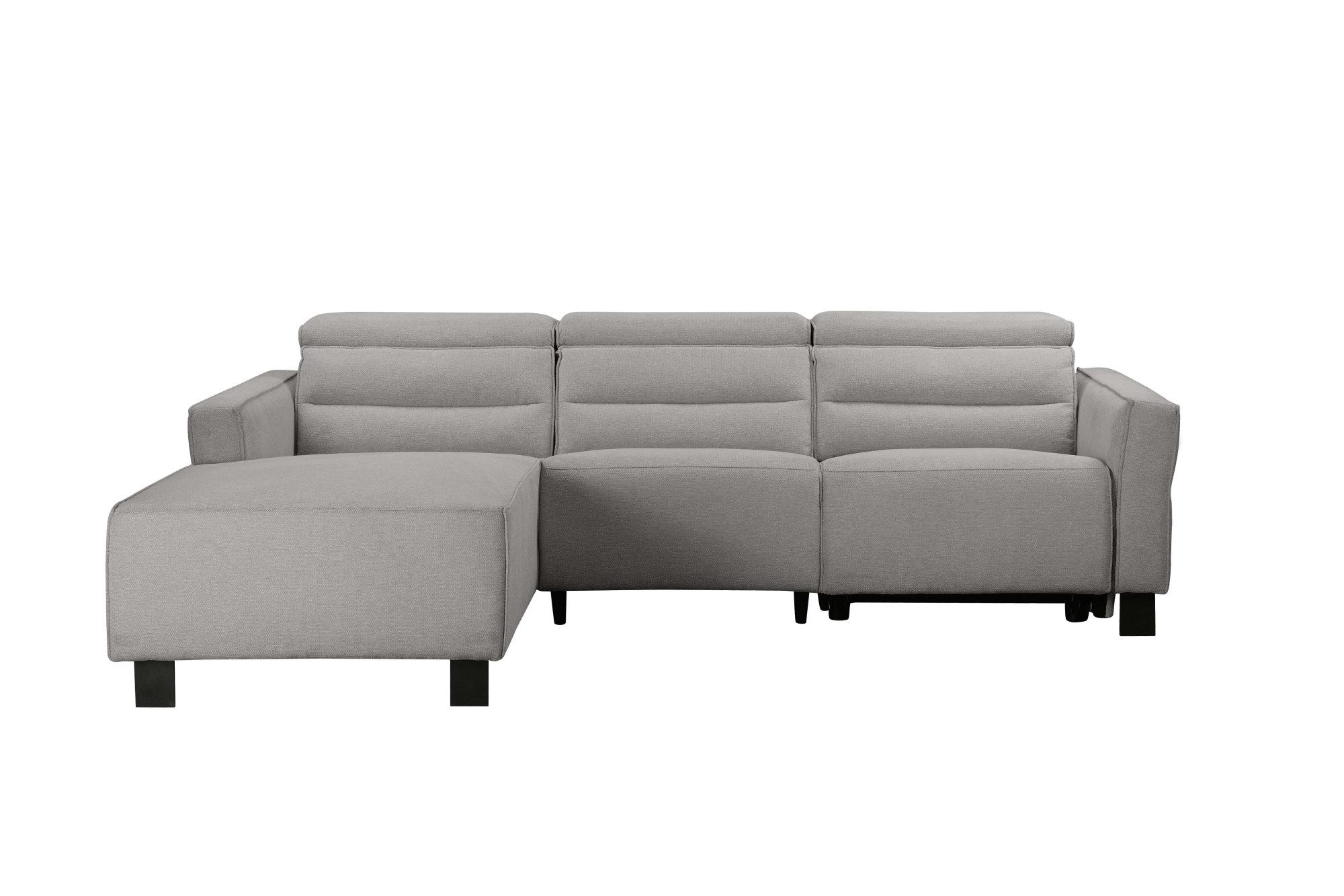 Places of Style Ecksofa "Carpari, L-Form, 263 cm, manuelle o. elektrische R günstig online kaufen