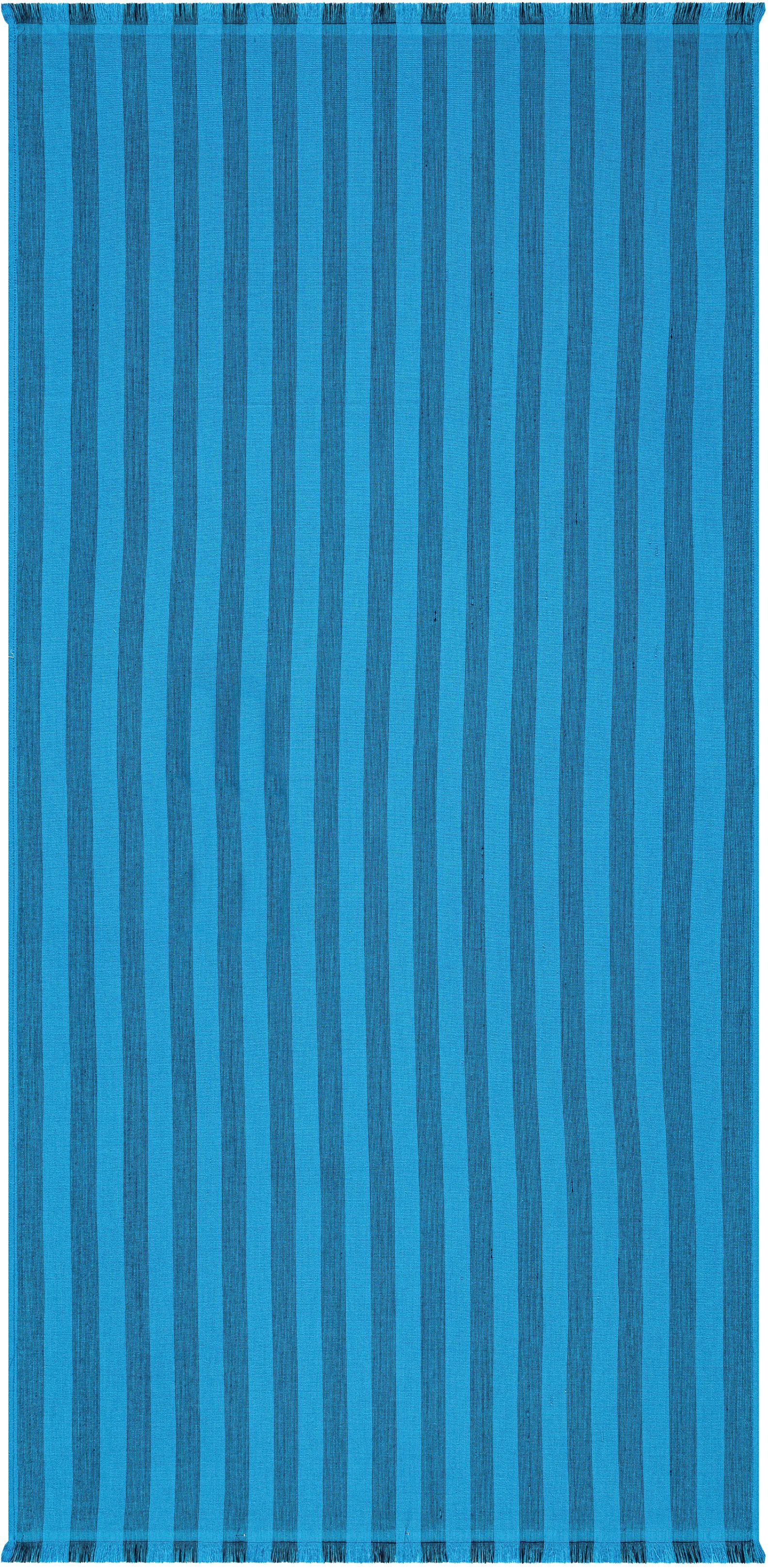 Egeria Strandtuch Pestemal, gewebte Ware (1-St), 80x180 cm, mit Fransen