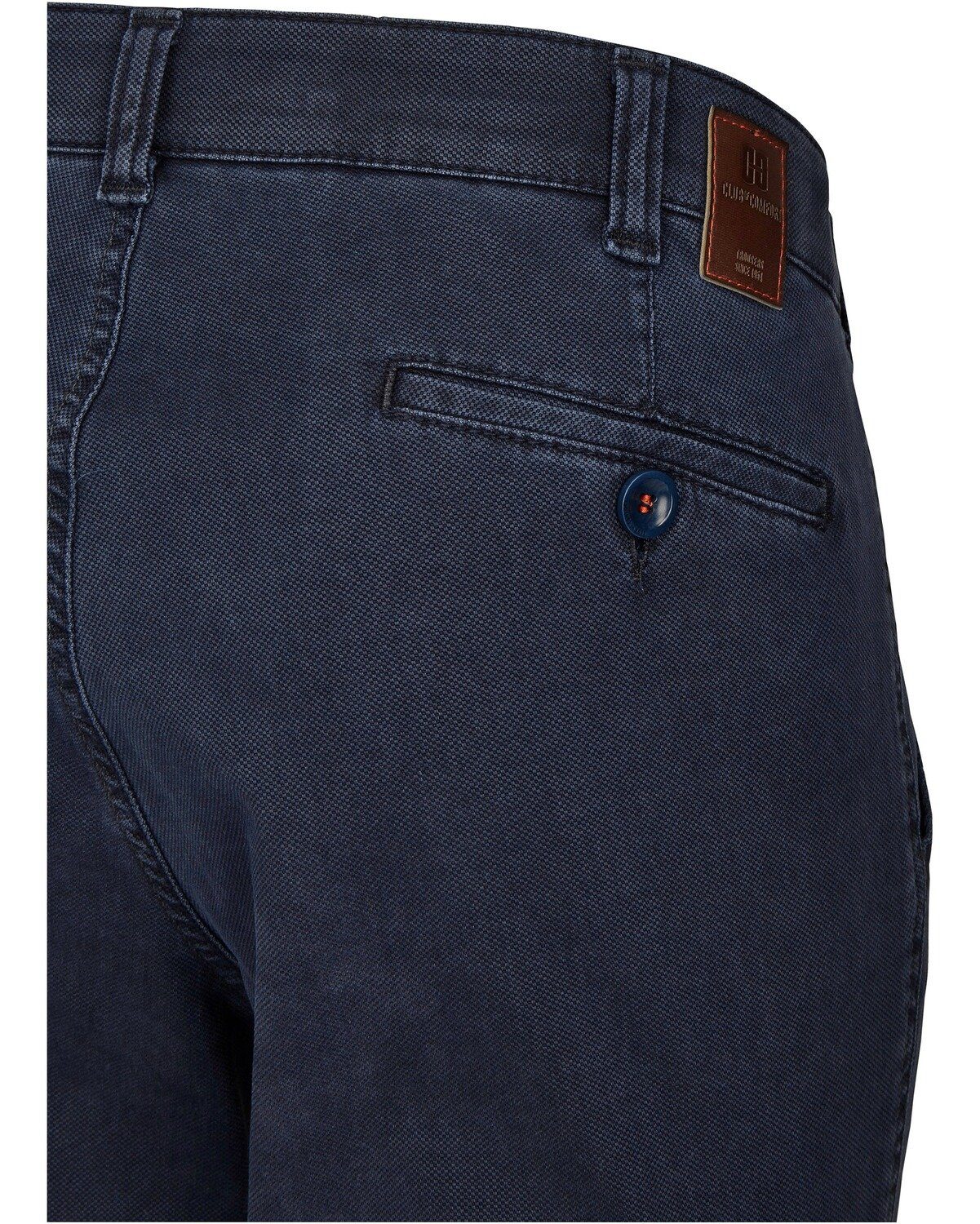 of Struktur Comfort Chinos Blau Chino mit Club