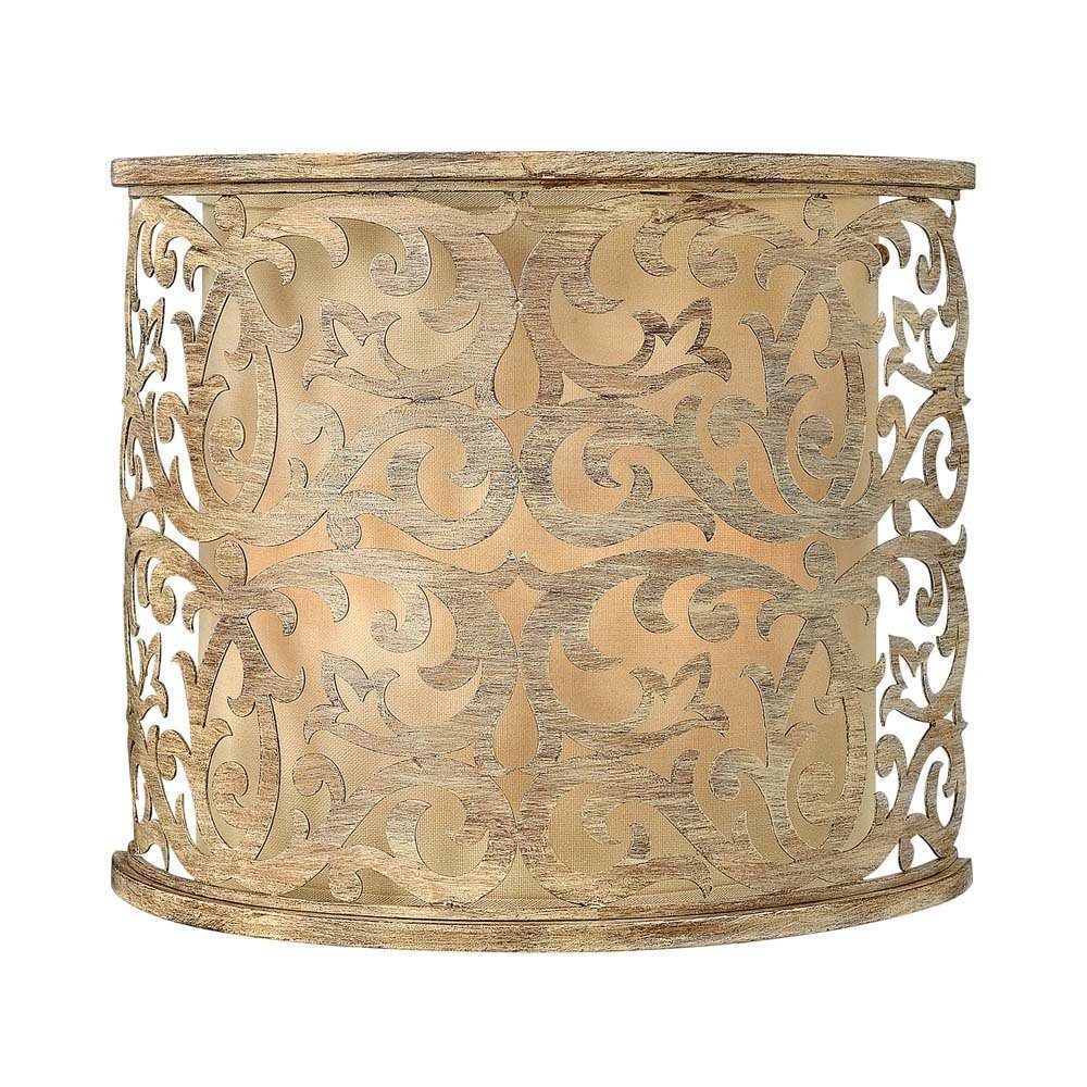 Elstead LIGHTING Wandleuchte, Leuchtmittel nicht inklusive, Wandlampe Leuchte Stahl H 27,3 cm 2 Flammig Flurleuchte Treppenlampe