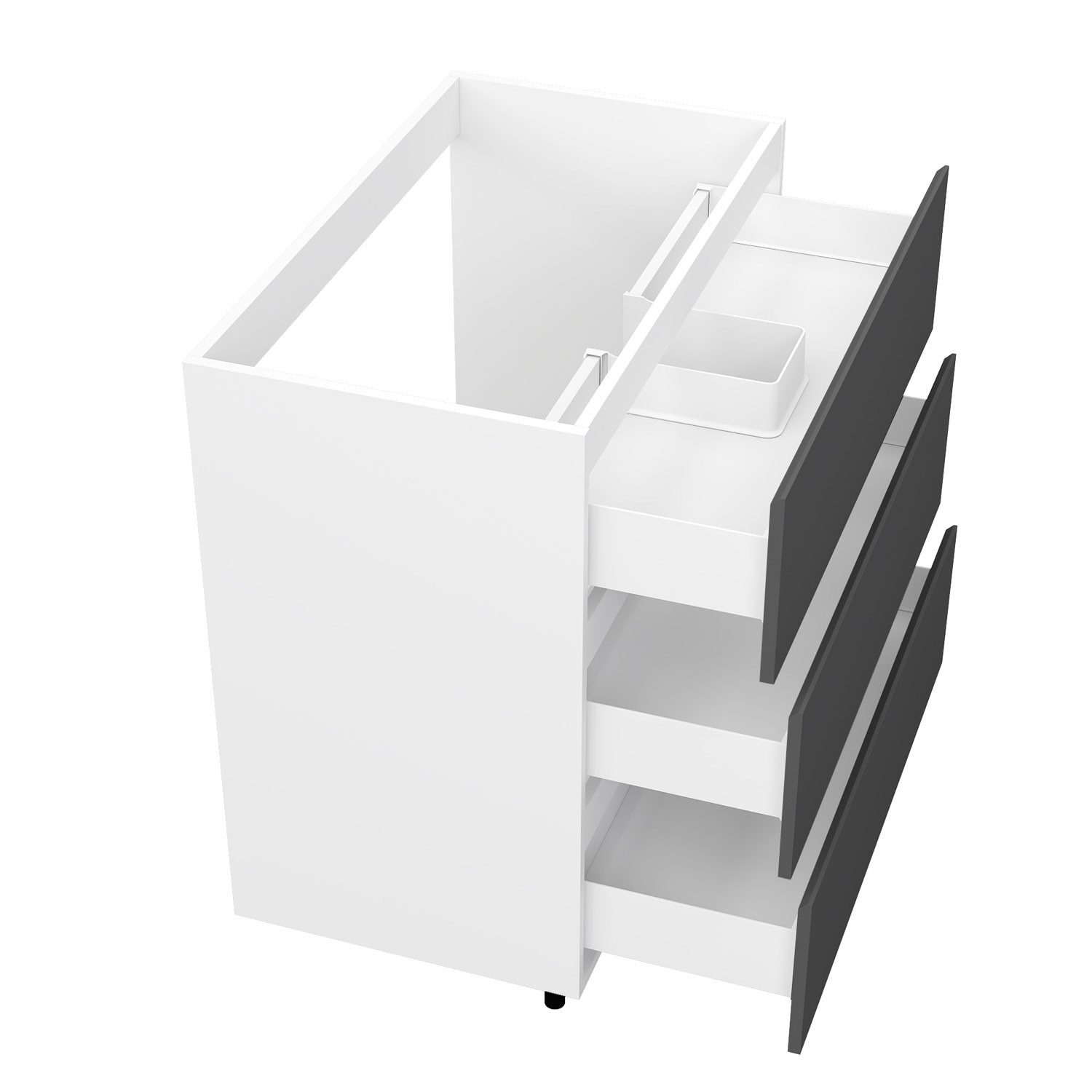 duschspa Waschtisch Unterschrank Waschbeckenunterschrank Waschtischunterschrank Badschrank, 50-120cm Hängeschrank, Matt / Hochglanz