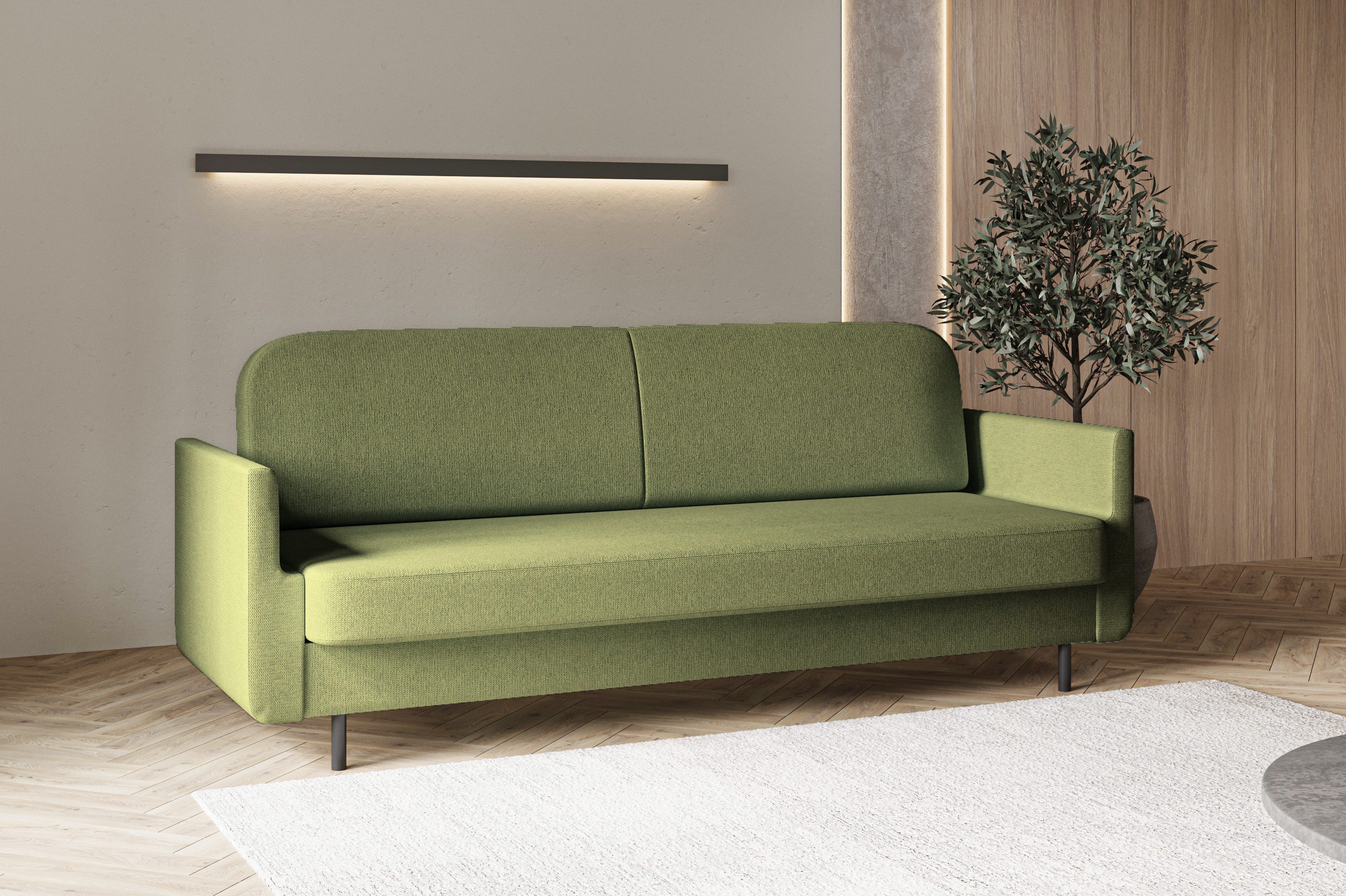 MOEBLO Schlafsofa POUCH, – Sofa Couch für Wohnzimmer elegantes Polstersofa günstig online kaufen