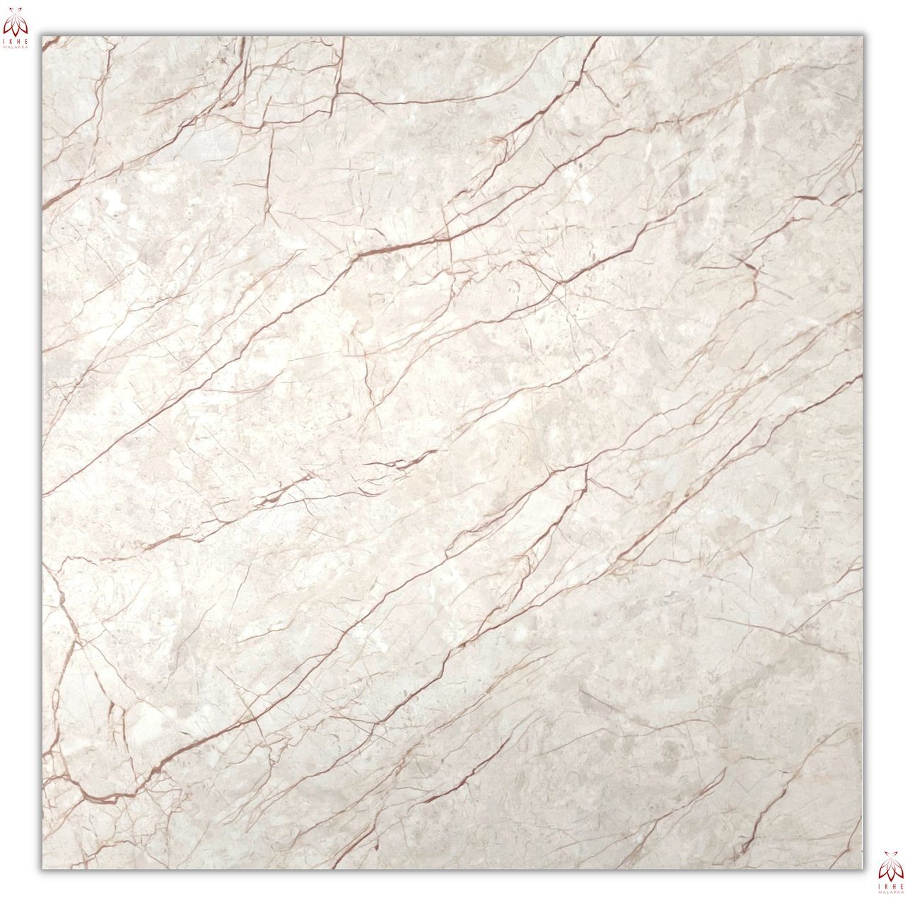 IKHEMalarka 3D Wandpaneel SPC Fliesen Imitat Wandverkleidung Platten Bad Küche, BxL: 60,00x60,00 cm, 0,36 qm, (0,36 m², 60x60cm - 1 Stück) Betonoptik Marmor Steinoptik