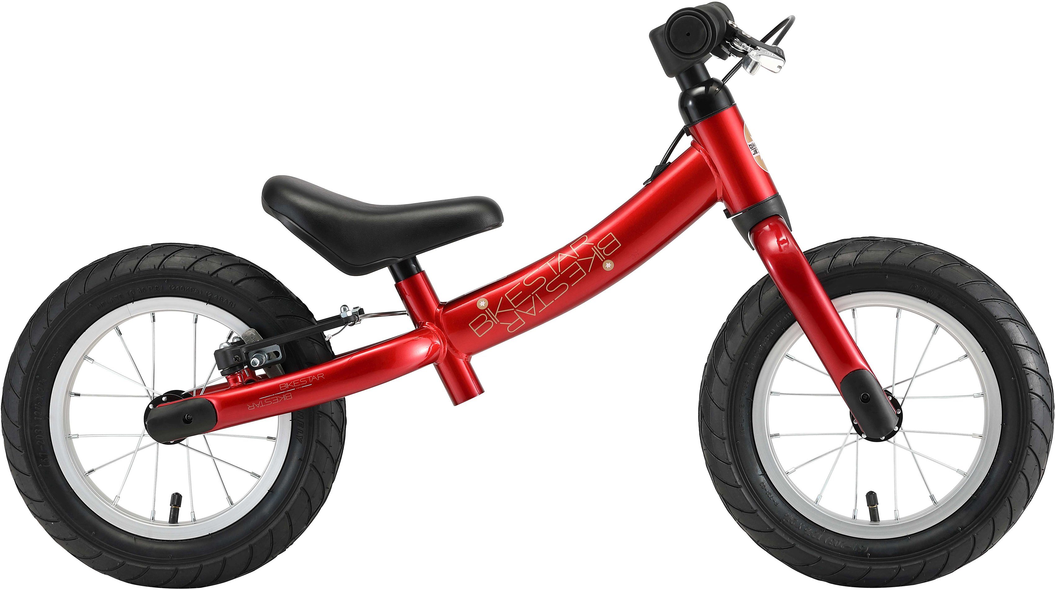 Bikestar Laufrad BIKESTAR 12 Zoll Jahre 12 3 Kinderlaufrad rot Zoll Flex ab