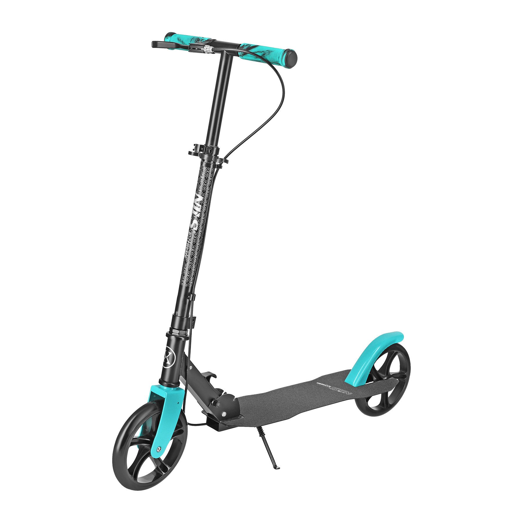 NILS EXTREME Cityroller Scooter Tretroller Kickroller XL Rollen, leicht verstaubar