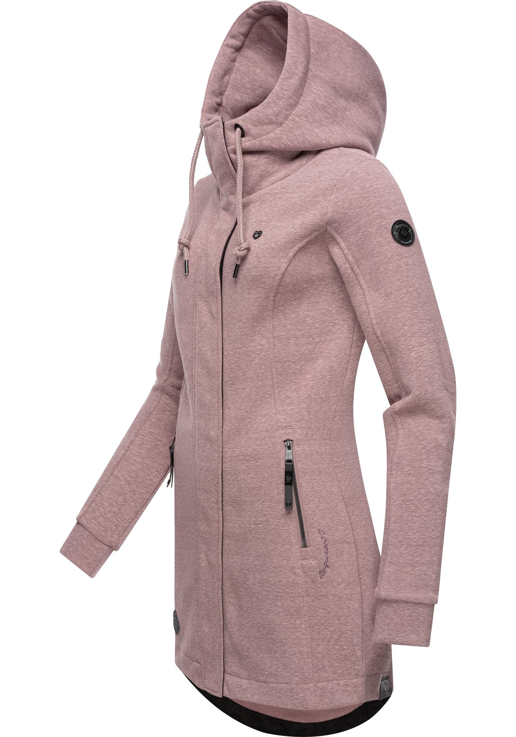 Ragwear Sweatjacke Letty Intl. Sportliche Kapuzenjacke günstig online kaufen