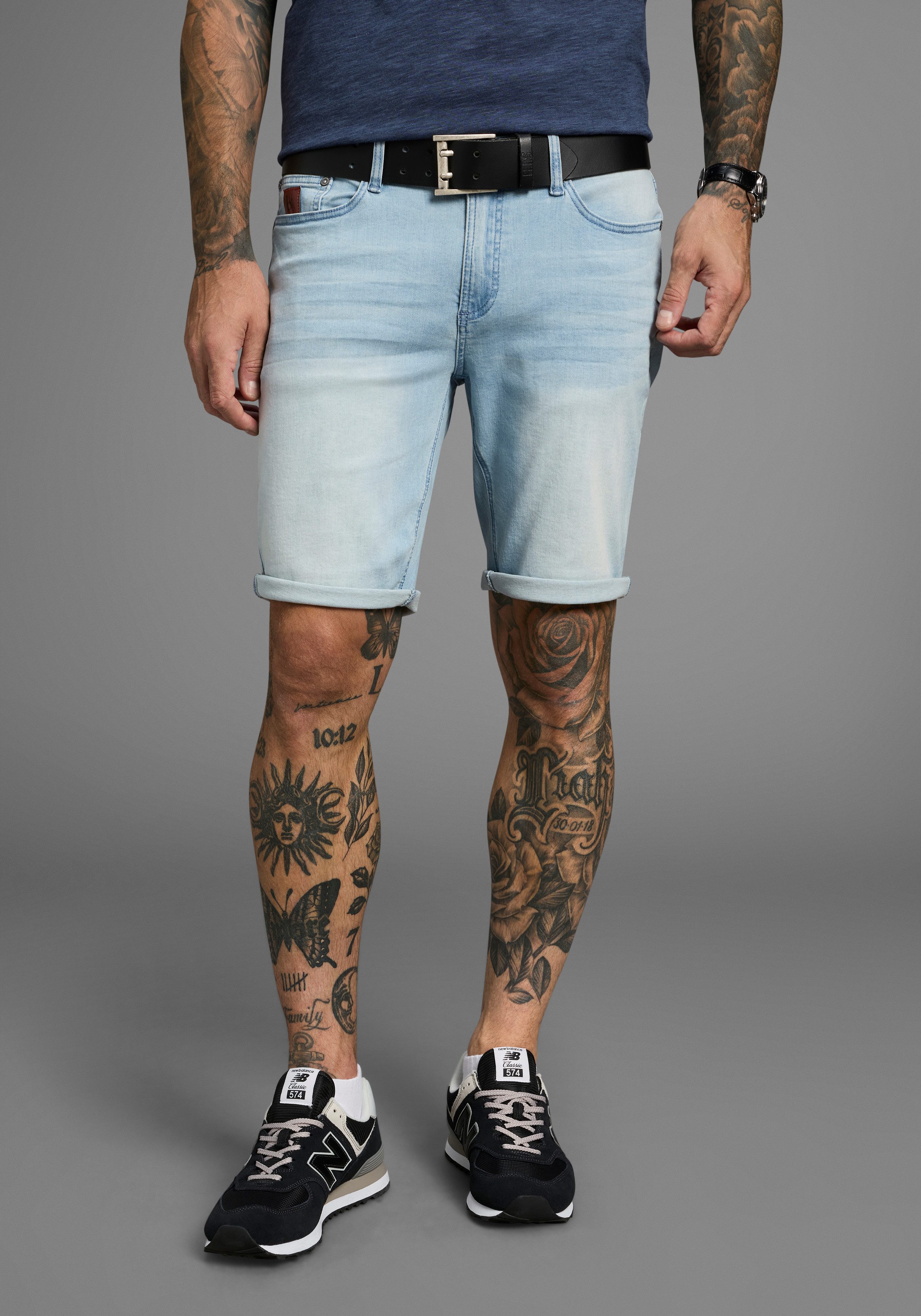 Bruno Banani Jeansshorts Hutch-Shorts niedrige Leibhöhe günstig online kaufen
