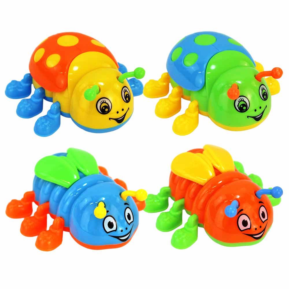 B&G INTERNATIONAL Spielfigur 48 Stück Käfer Spielzeug mit Rückzug - ca. 8 cm, (48-tlg)