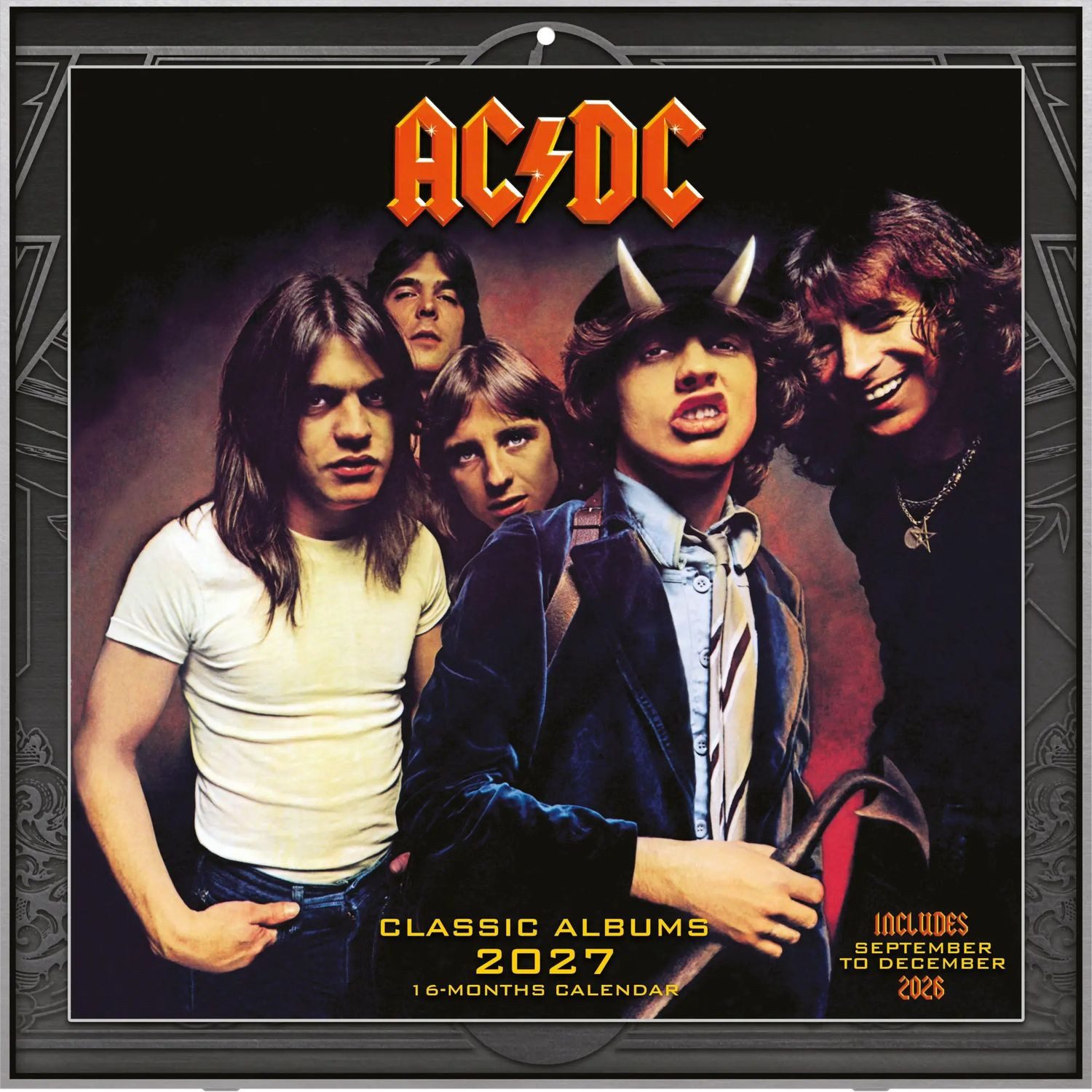 PYRAMID Wandkalender AC/DC 2027