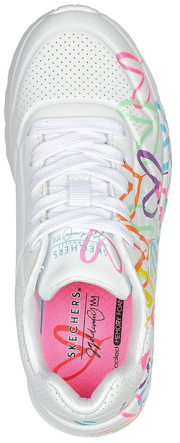 Skechers Skechers Uno Lite Spread The Love Sneaker – Bild 2 von 5