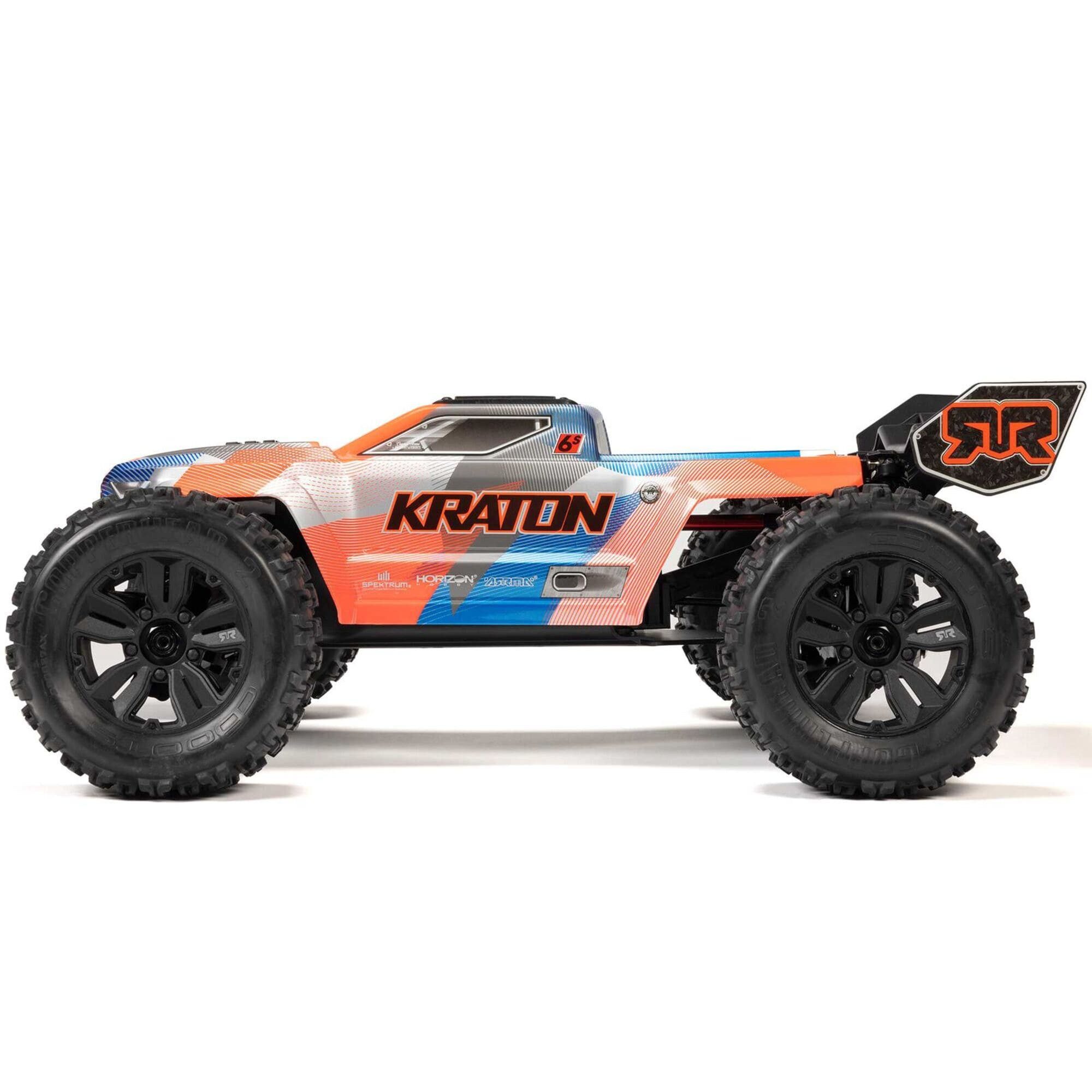 Arrma RC-Buggy ARRMA 1/8 KRATON 6S V6 4X4 BLX Brushless Monster Truck RTR - 105 km/h