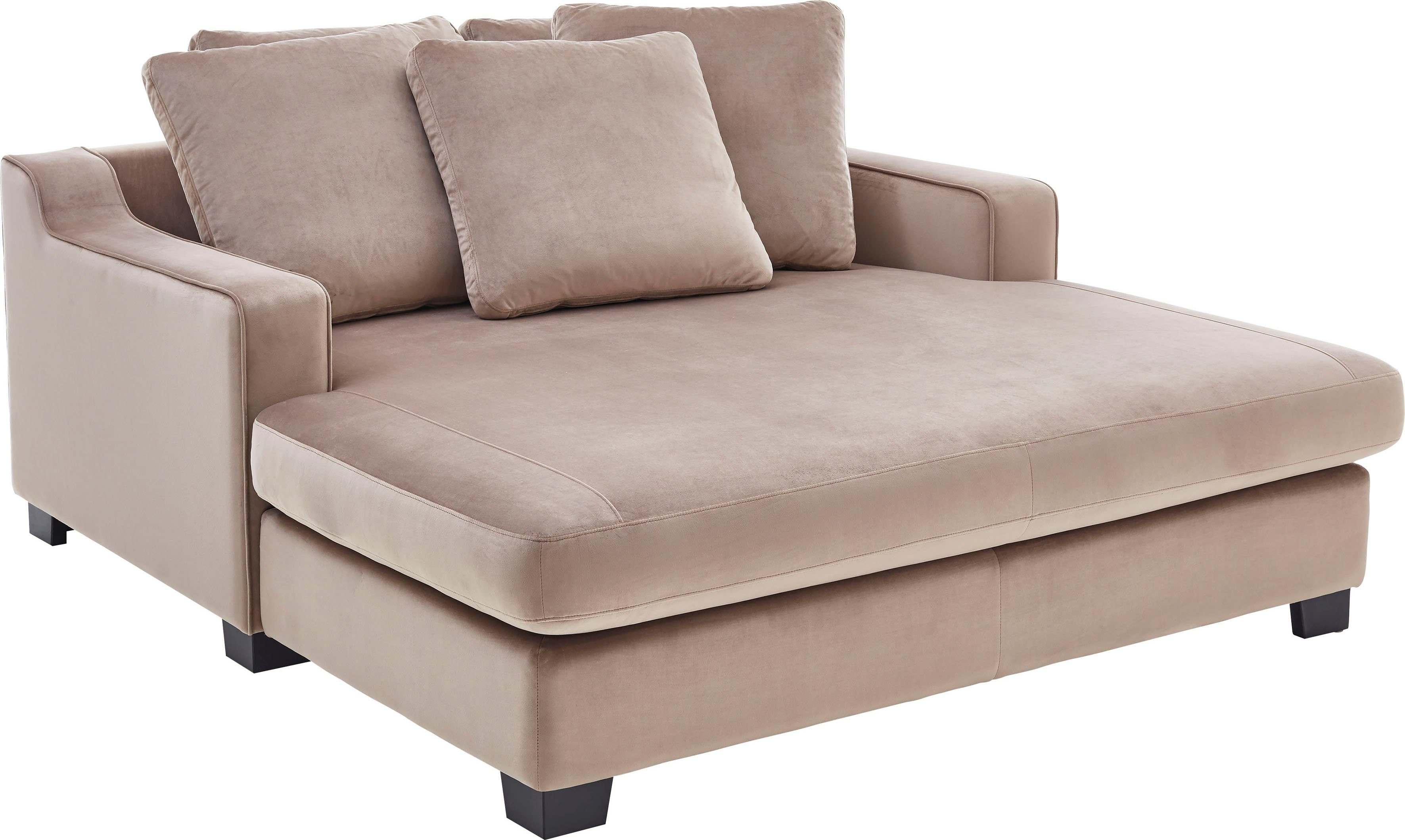 ATLANTIC home collection XXL-Sessel Nobel, Megasessel, Loveseat, inkl. 5 Rückenkissen, frei im Raum stellbar
