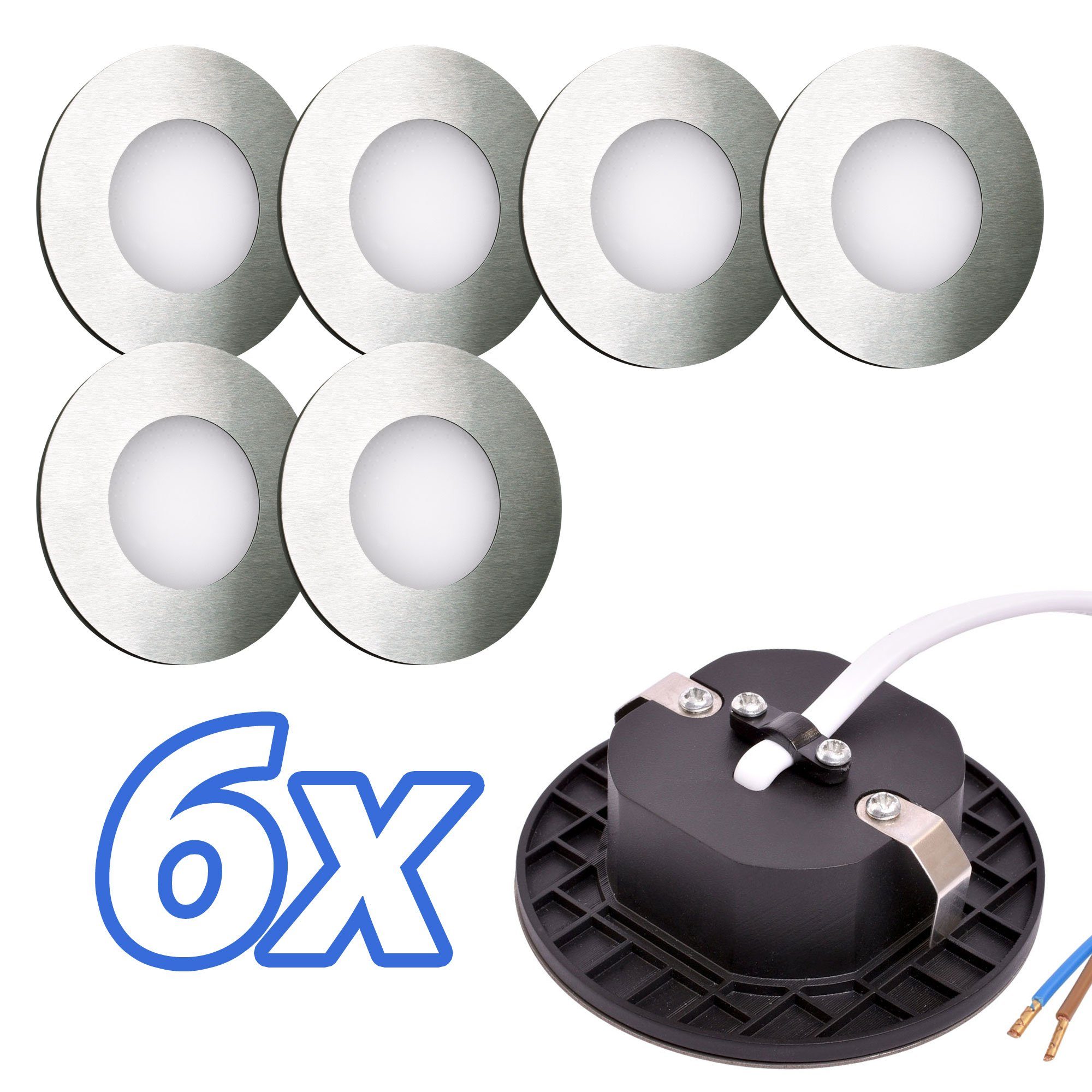 Maxkomfort LED Wandstrahler 6103, LED fest integriert, Warmweiß, 3000K, Tre günstig online kaufen