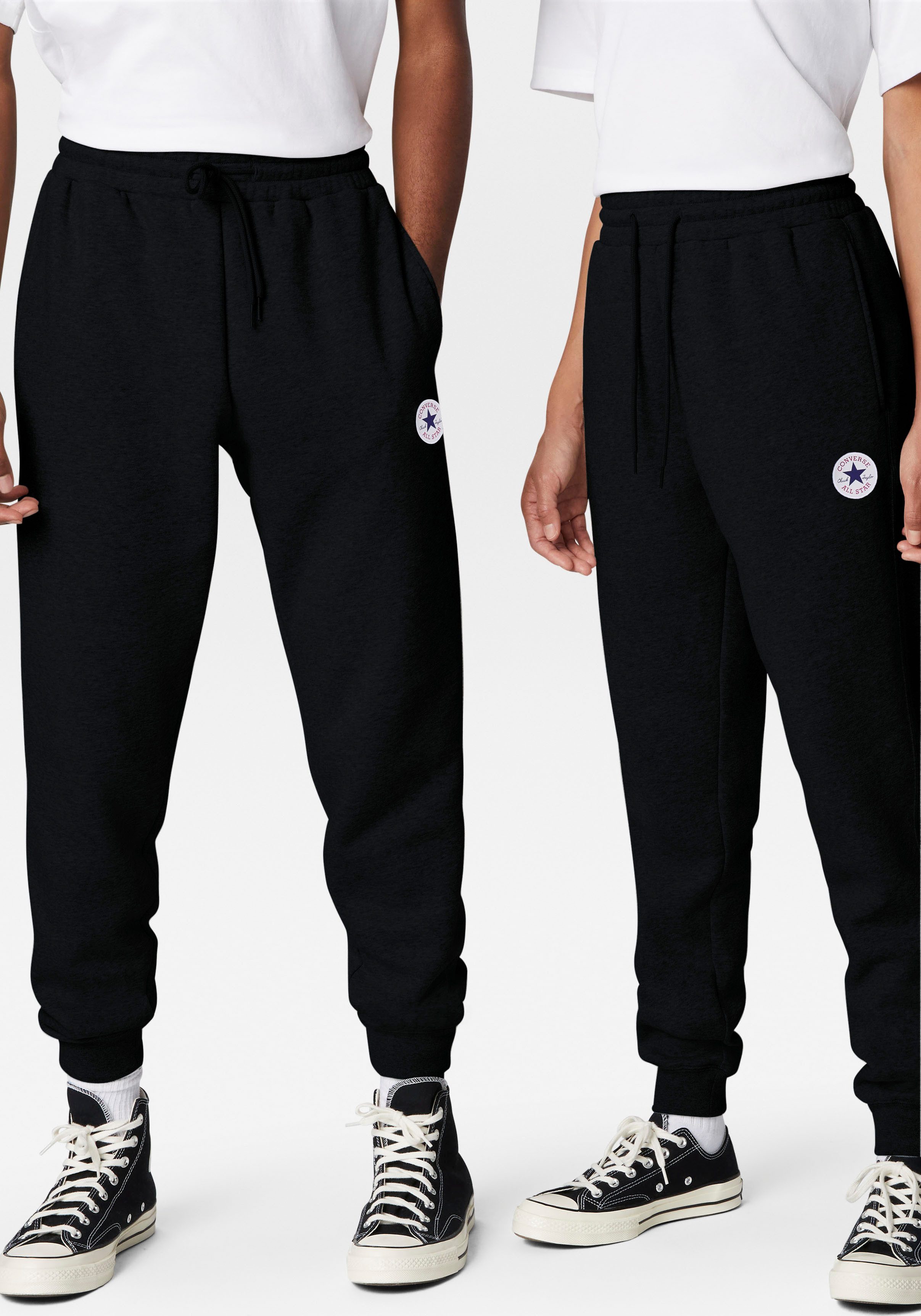 Jogginghose CONVERSE GO-TO STANDARD FIT CHUCK TAYLOR PATCH PANTS