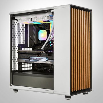 Memory PC Gaming-PC-Komplettsystem (23,60", AMD Ryzen 5 5600X, RTX 4060, 16 GB RAM, 1000 GB SSD)