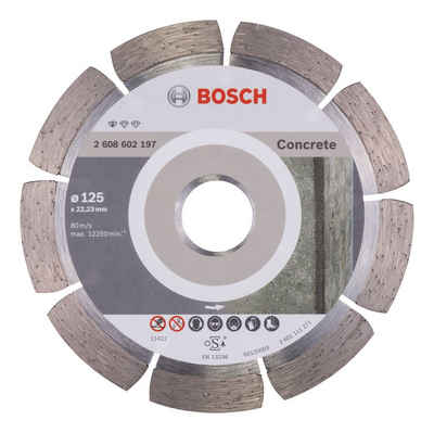 BOSCH Trennscheibe, Ø 125 mm, Standard for Concrete Diamanttrennscheibe - 125 x 22,23 x 1,6 x 10