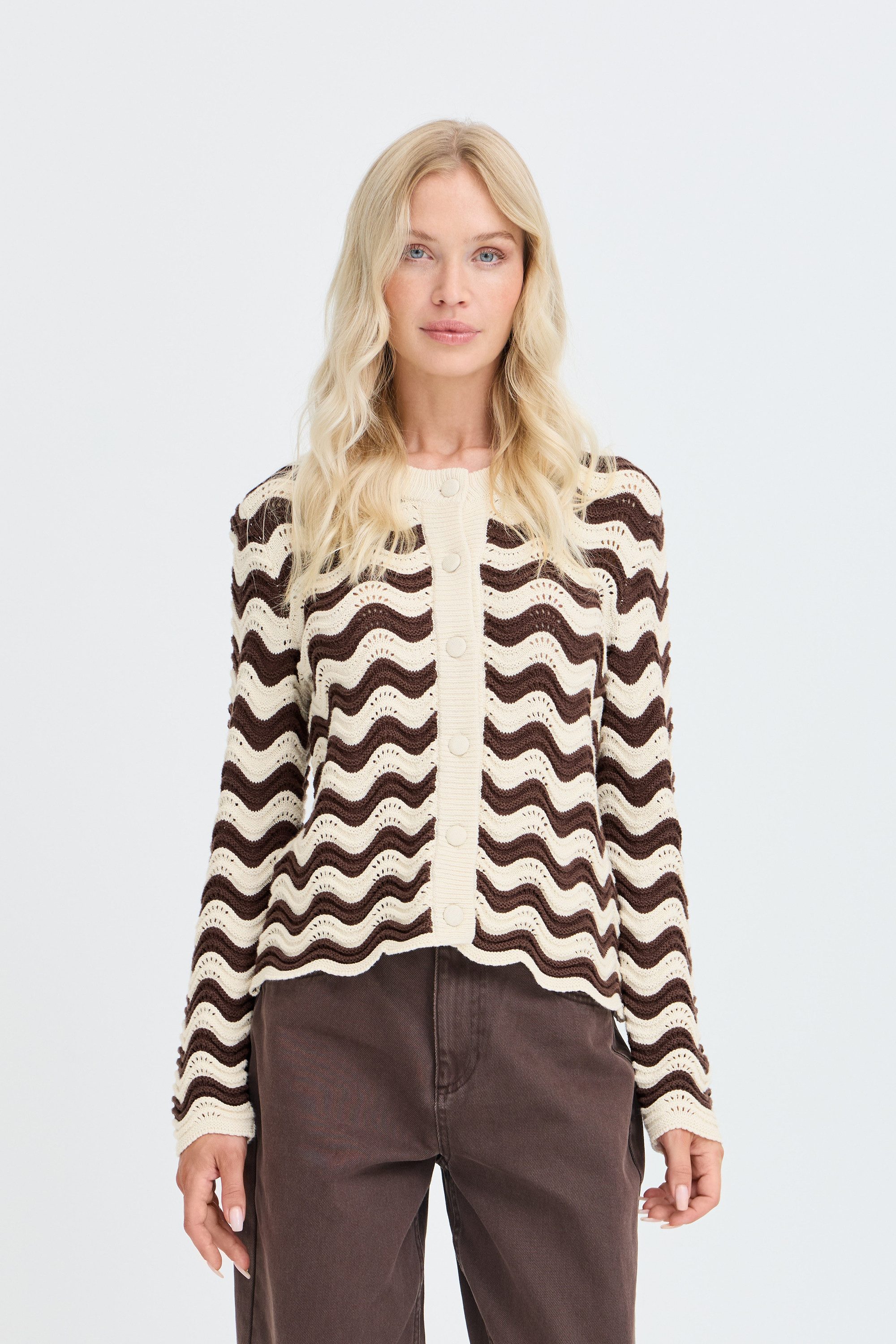 b.young Cardigan Strick-Cardigan langarm BYMAGIO