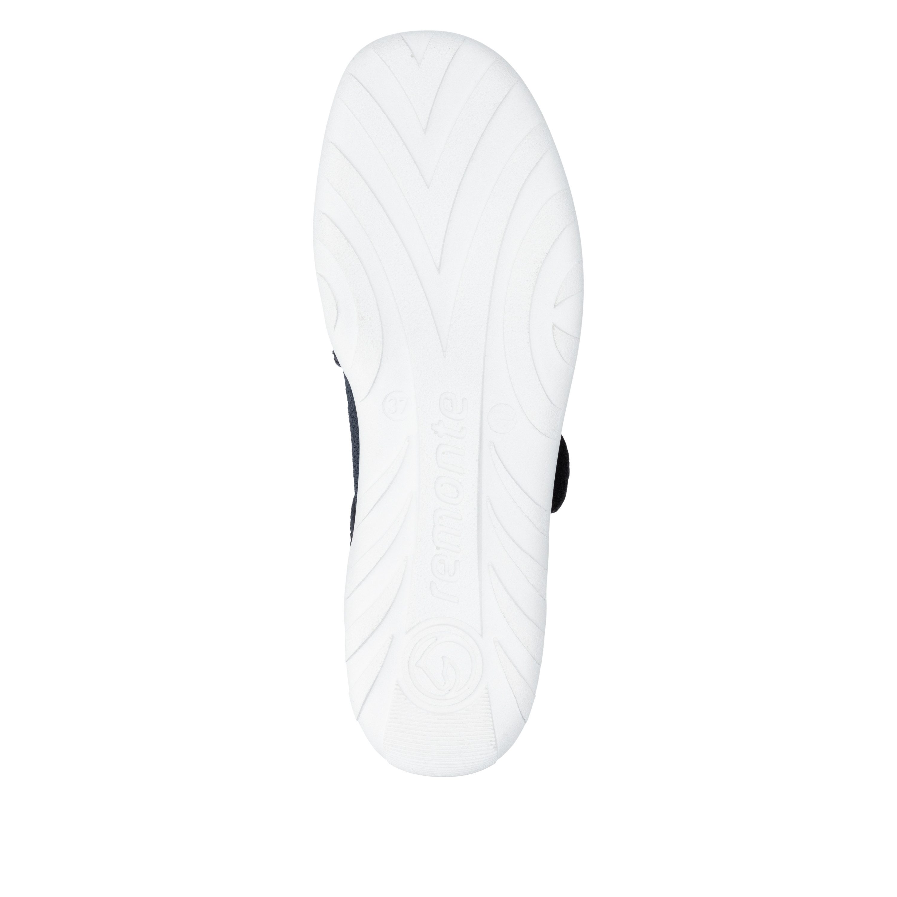 Remonte Riemchenballerina Slipper, Schlupfschuh, Sommerschuh, Klettschuh mit Softfußbett