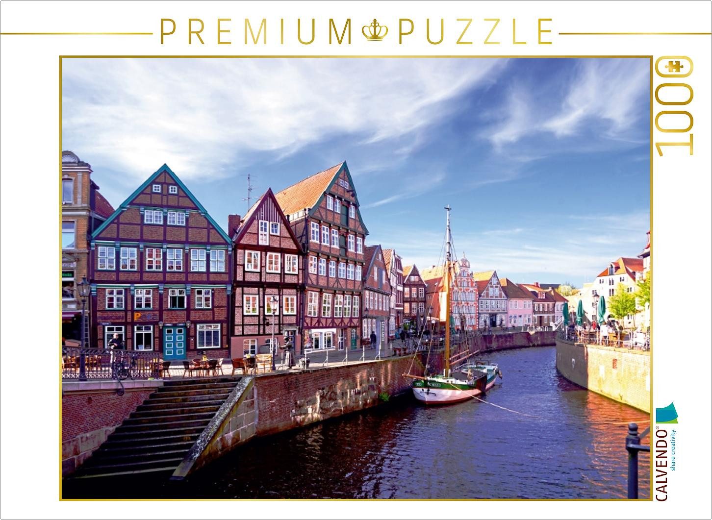 CALVENDO Puzzle CALVENDO Puzzle Altstadt in Stade 1000 Teile Puzzle quer, 1 günstig online kaufen