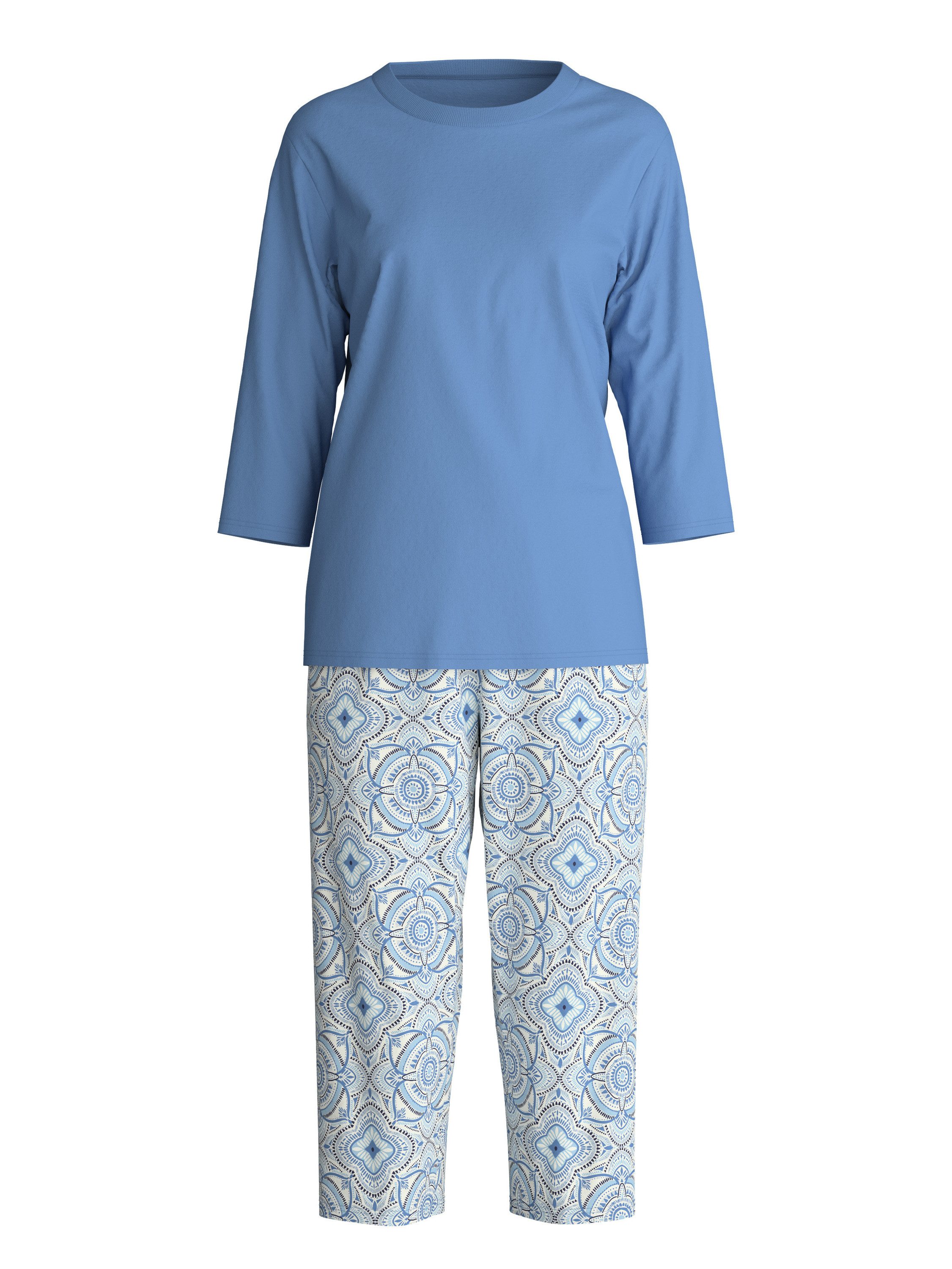 CALIDA Capri-Pyjama Cotton Special Damen (2 günstig online kaufen