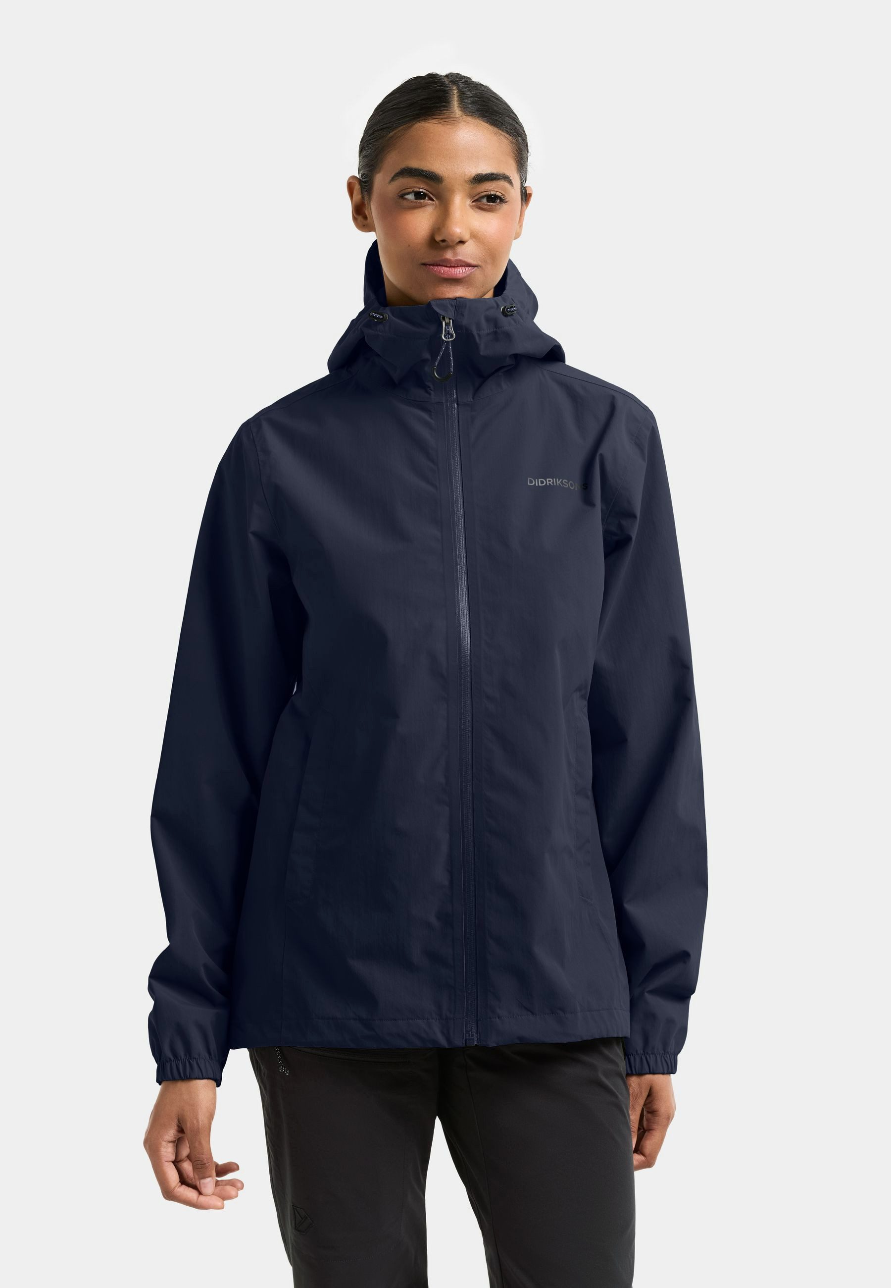 Didriksons Outdoorjacke Damen Regenjacke Wasserdicht VARJA mit Kapuze mit Taschen