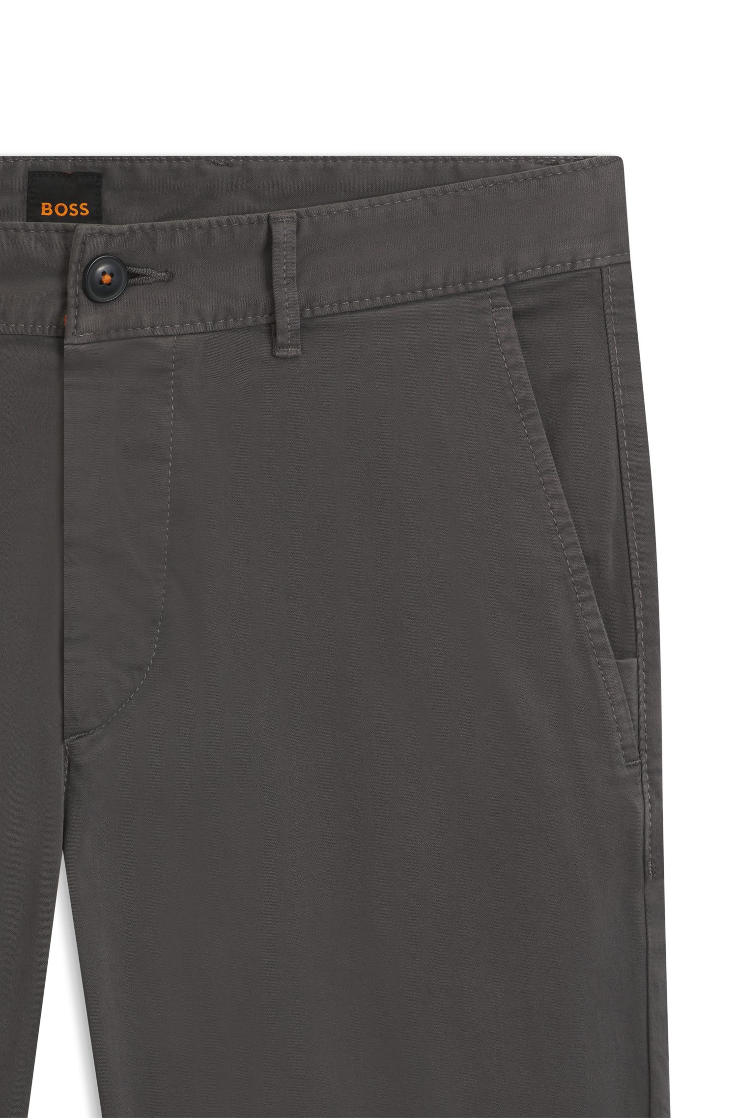 BOSS ORANGE Chinohose slim mit Gesäßtaschen