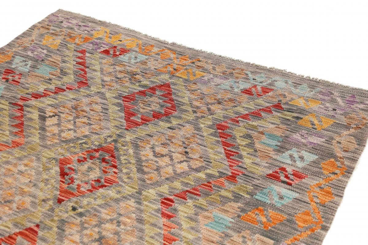 Orientteppich Orientteppich, Kelim Handgewebter Moderner mm rechteckig, Afghan Trading, Höhe: Heritage 132x169 Nain 3