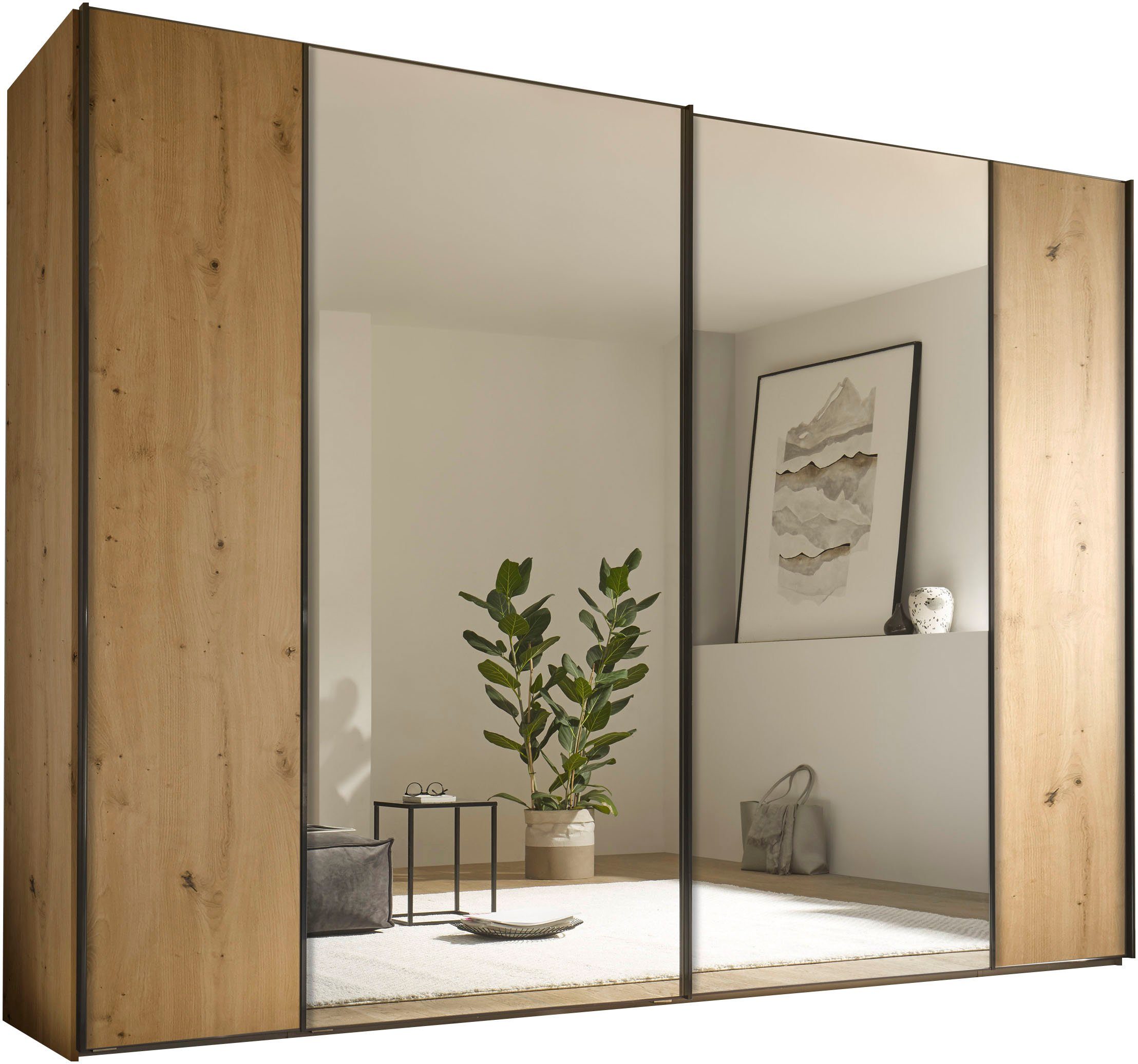 STAUD Schwebetürenschrank Sonett 120 G, Made in Germany mit vier verschiedenen Ausstattungsvarianten