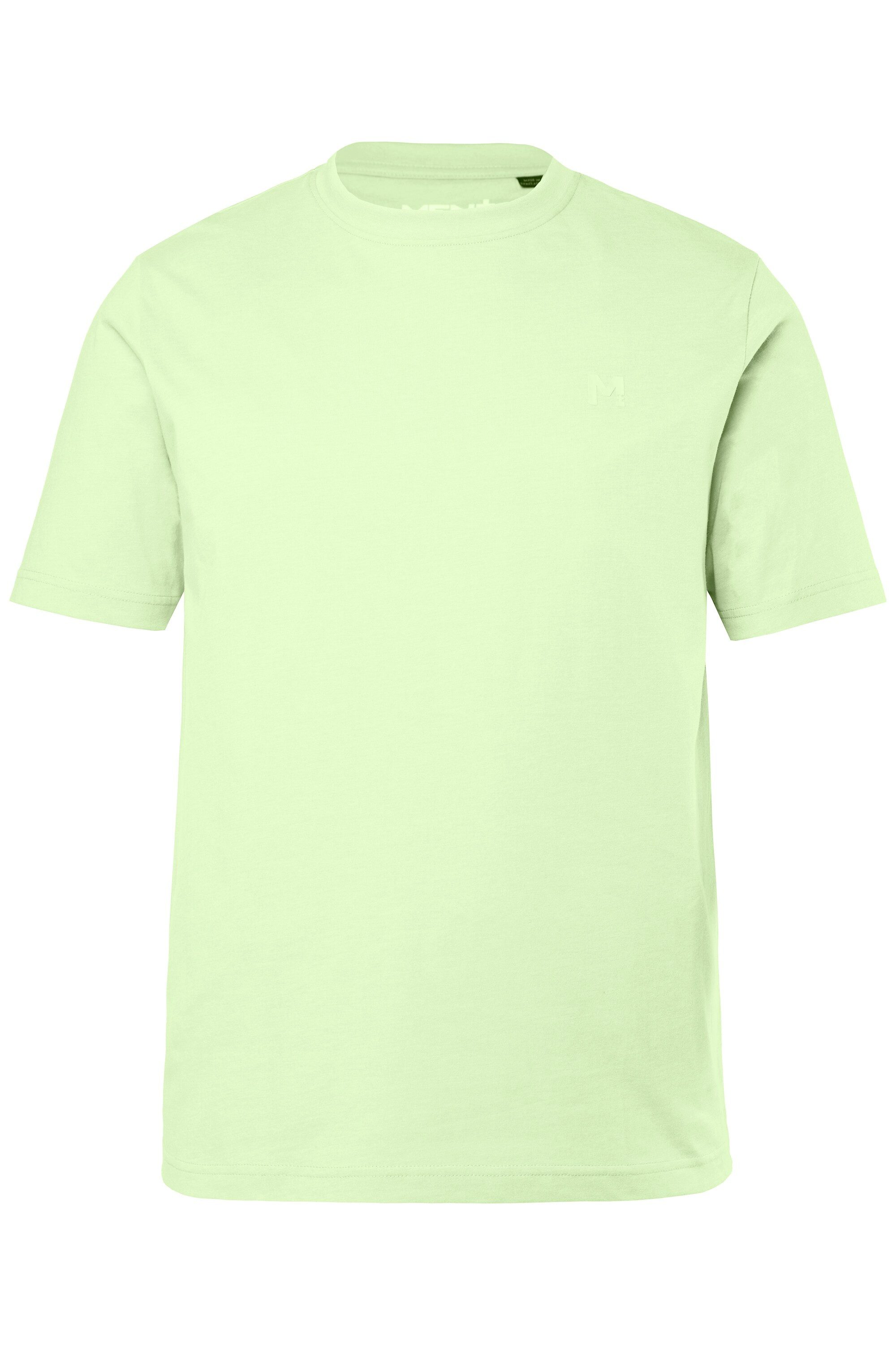 Men Plus T-Shirt T-Shirt Basic Halbarm Rundhals günstig online kaufen
