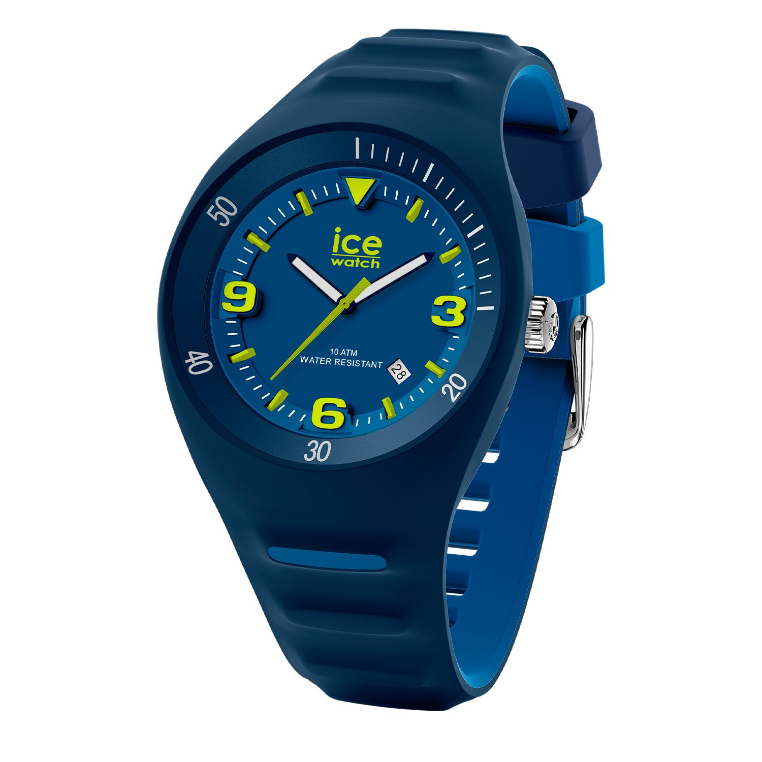 Pierre 020613 Ice-Watch Blue lime, Leclercq Herrenarmbanduhr Quarzuhr (1-tlg) ice-watch