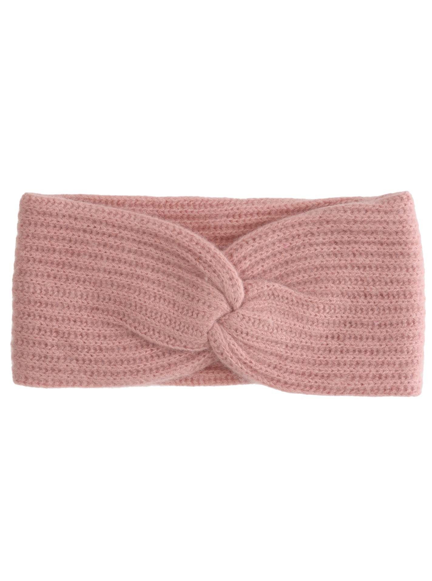 Zwillingsherz Stirnband "Rippe" breit, gerippt, mit Knotendetail günstig online kaufen