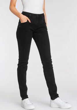 Herrlicher High-waist-Jeans RADINA RECYCLED DENIM mit leichtem Push-Up-Effekt